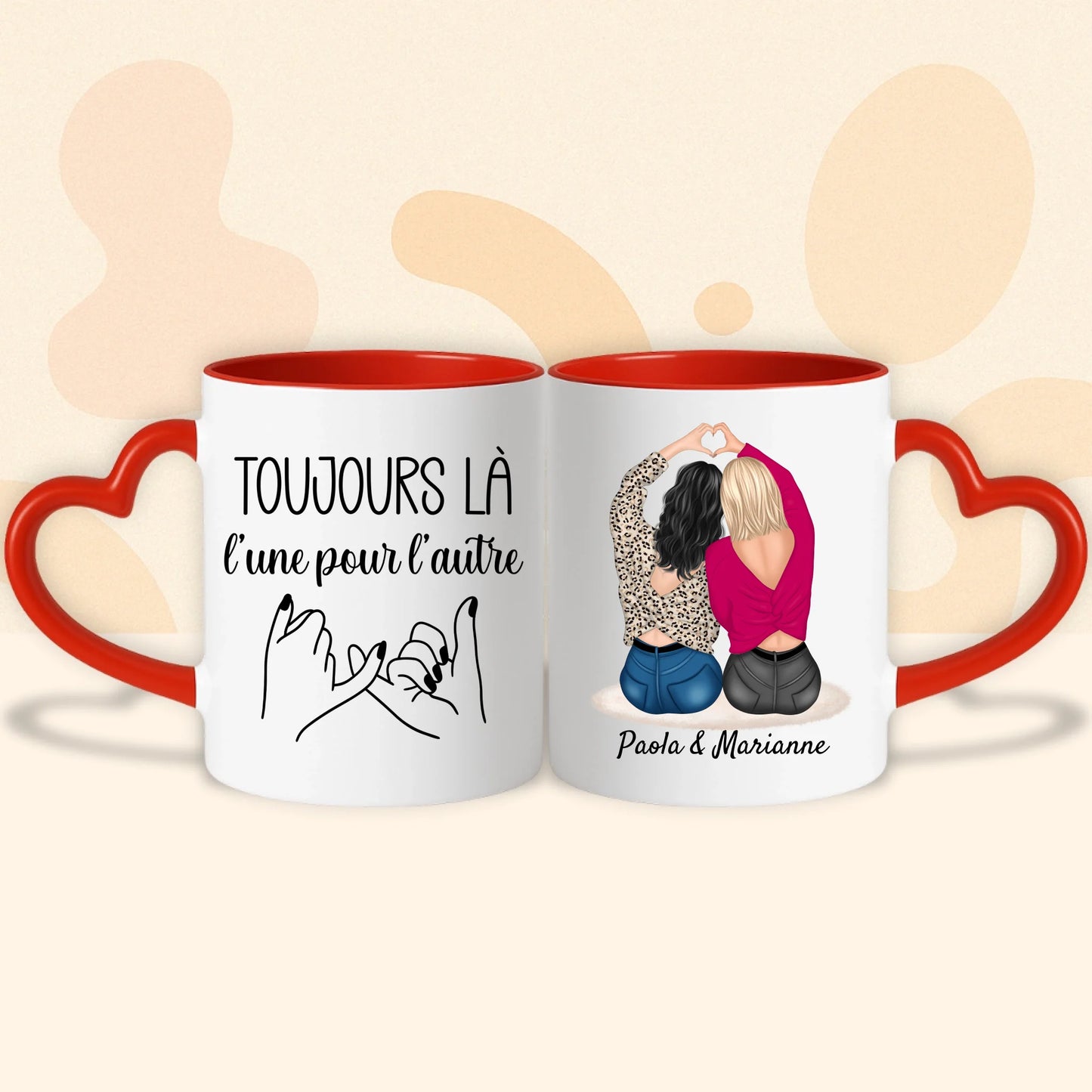 PHOTO PRODUIT TEEINBLUE MUG COEUR ROUGE 2