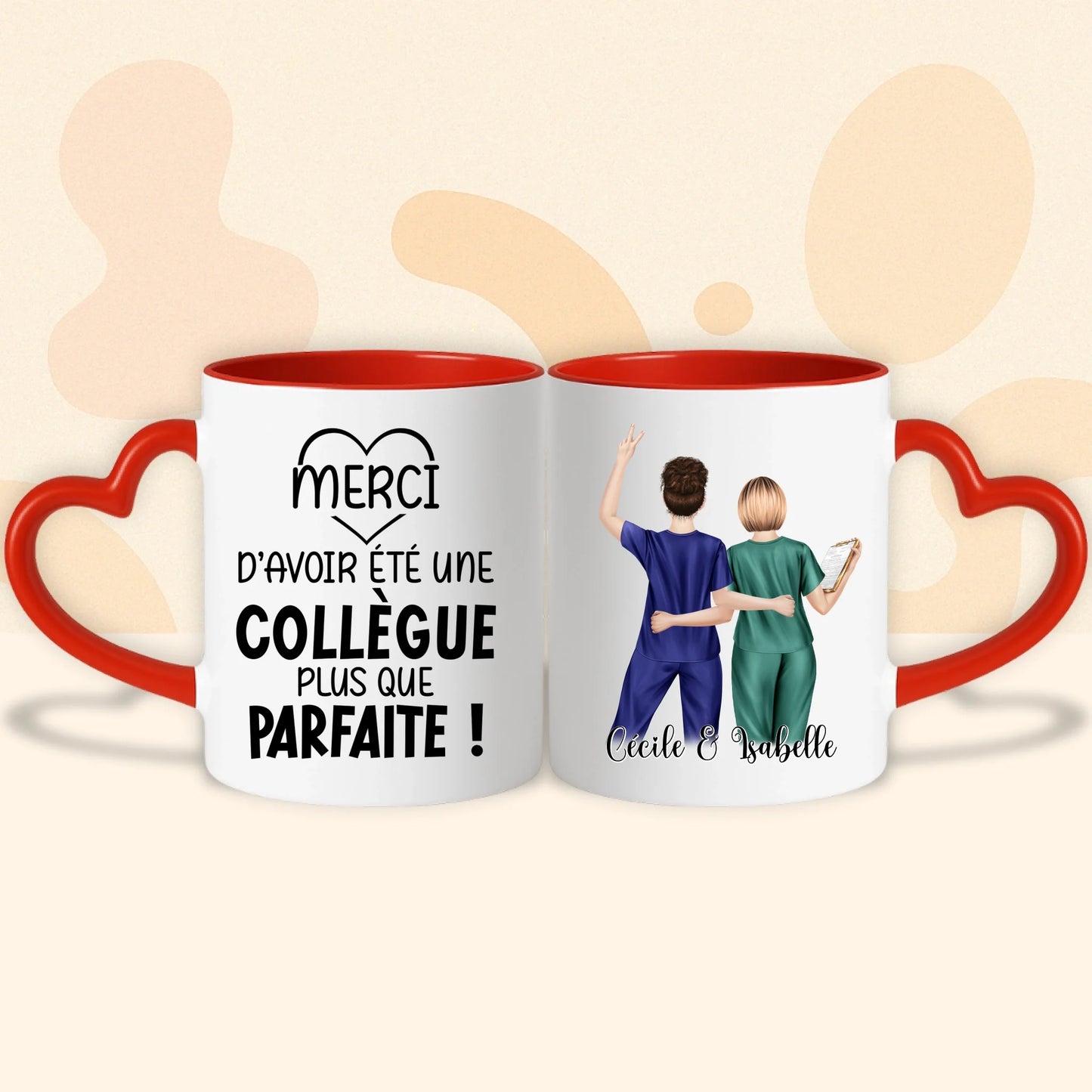 PHOTO PRODUIT TEEINBLUE MUG COEUR ROUGE 2