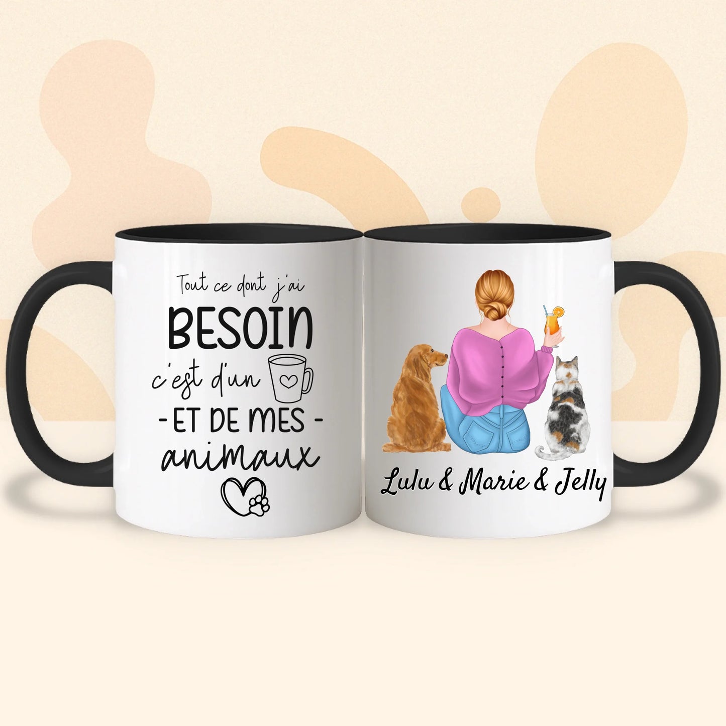 PHOTO PRODUIT TEEINBLUE MUG NOIR 2