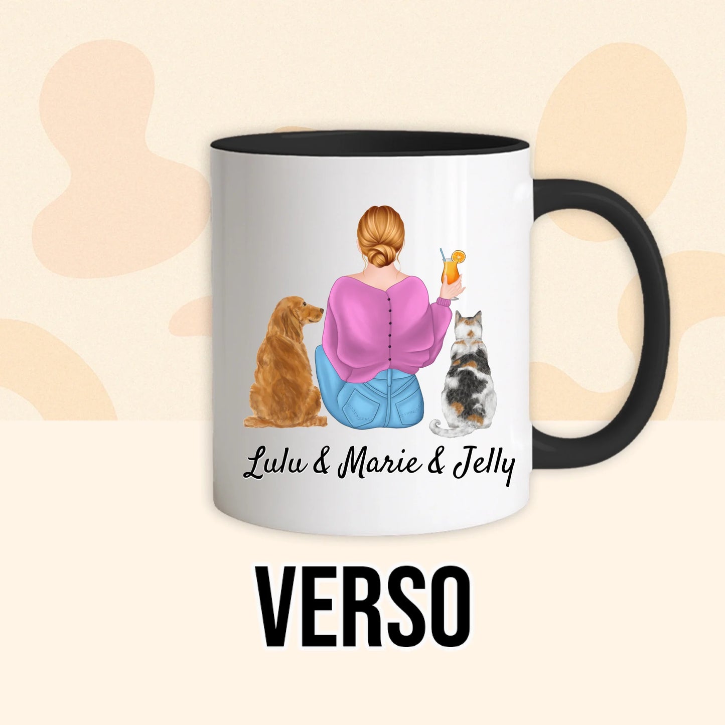 PHOTO PRODUIT TEEINBLUE VERSO MUG NOIR
