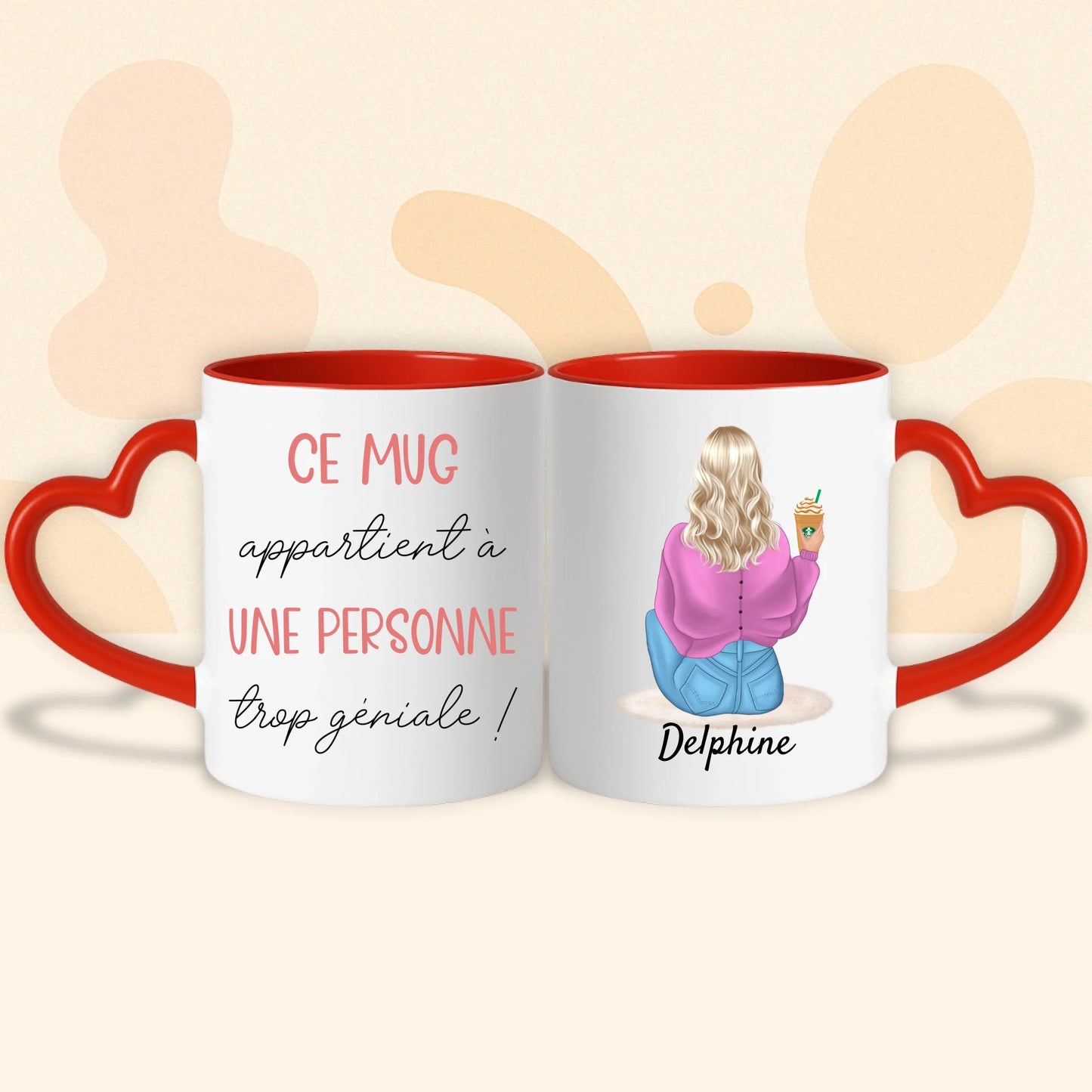 PHOTO PRODUIT TEEINBLUE MUG COEUR ROUGE 2