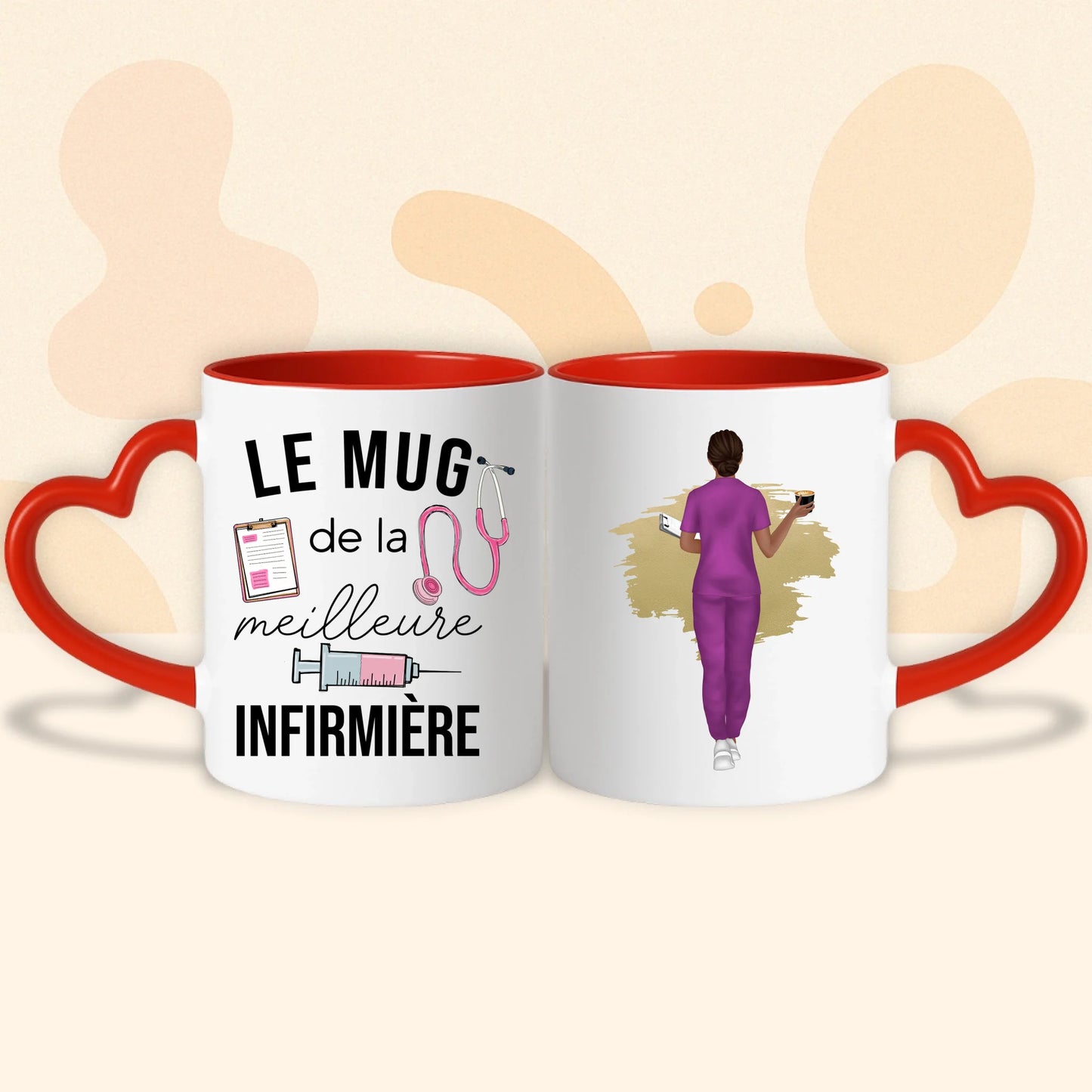 PHOTO PRODUIT TEEINBLUE MUG COEUR ROUGE 2