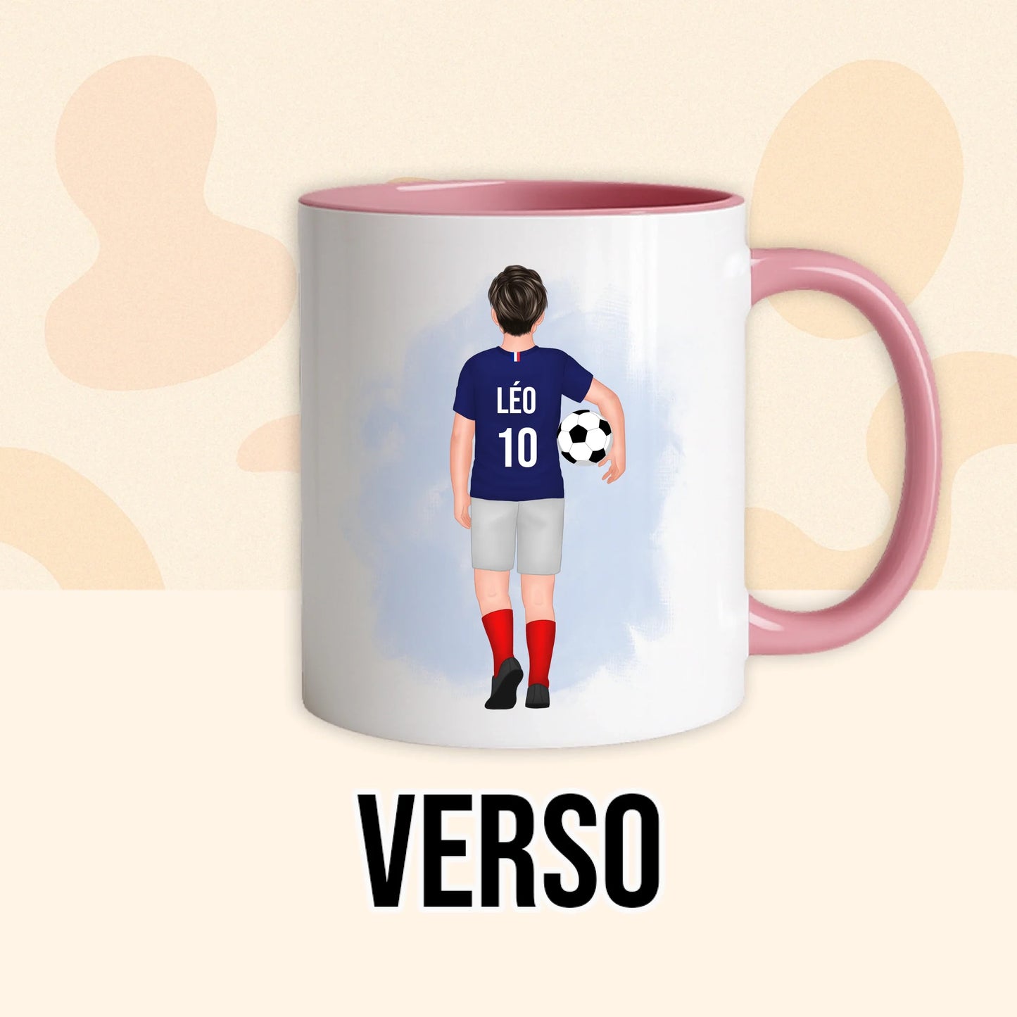 PHOTO PRODUIT TEEINBLUE VERSO MUG ROSE
