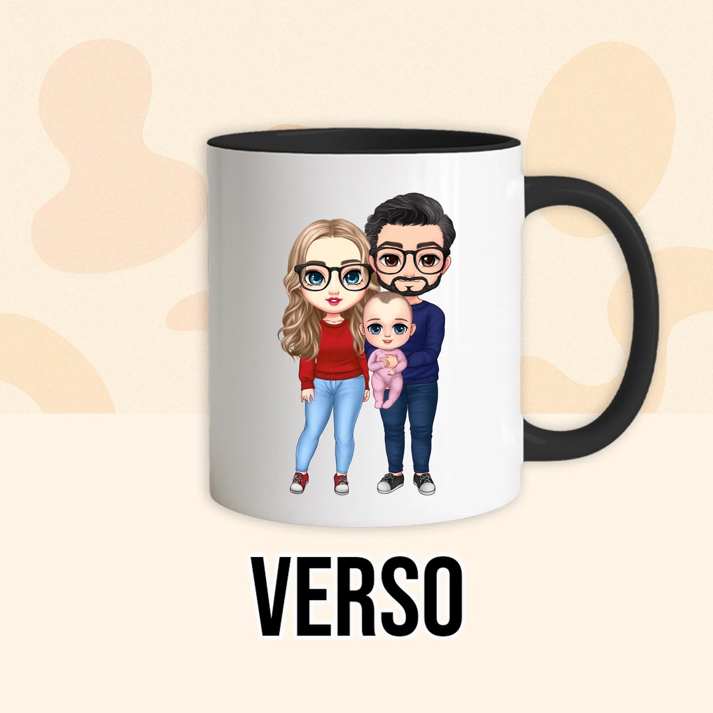 PHOTO PRODUIT TEEINBLUE VERSO MUG NOIR