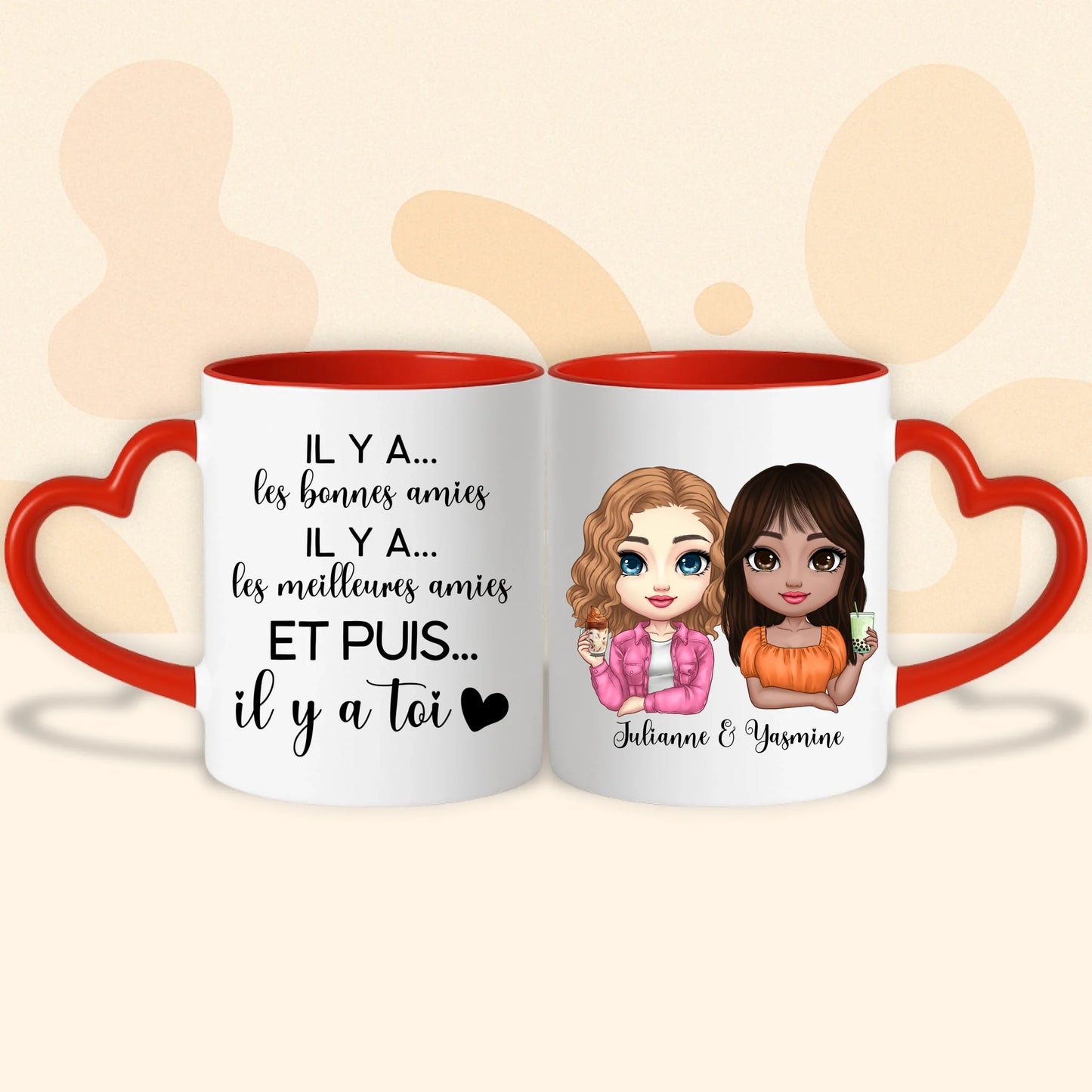 PHOTO PRODUIT TEEINBLUE MUG COEUR ROUGE 2