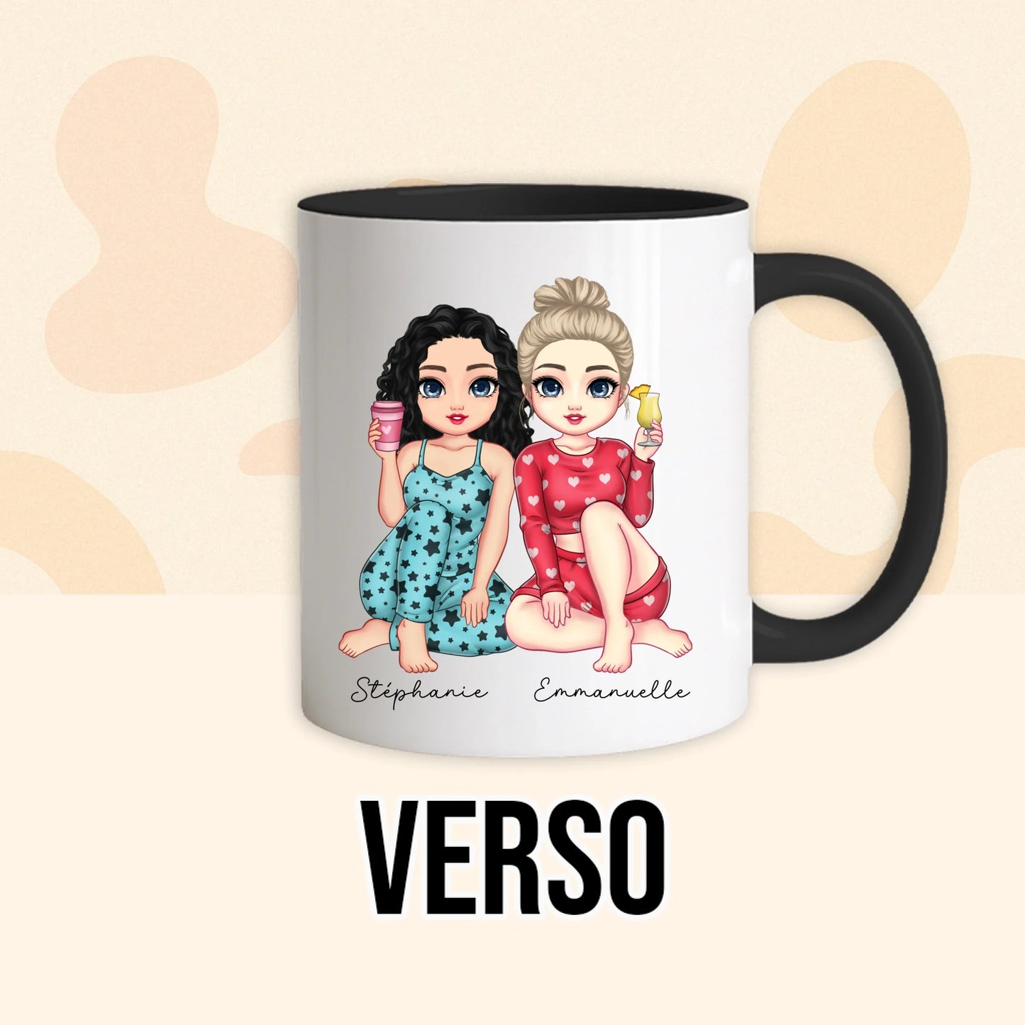 PHOTO PRODUIT TEEINBLUE VERSO MUG NOIR