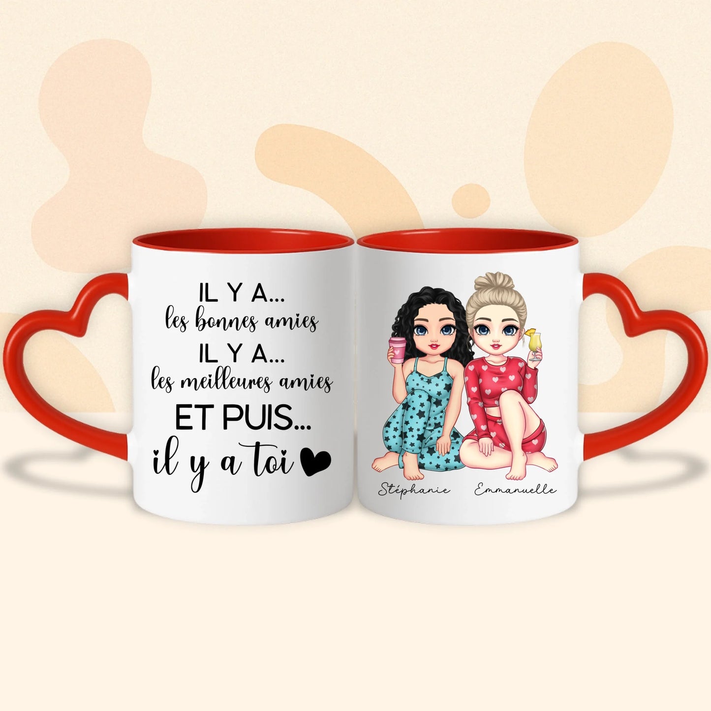 PHOTO PRODUIT TEEINBLUE MUG COEUR ROUGE 2