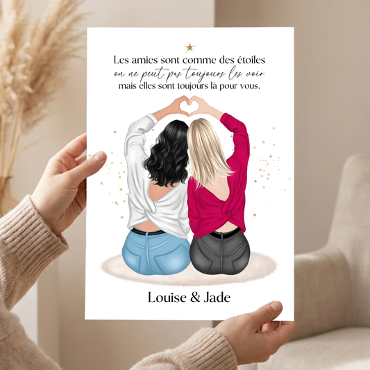 mockup image 2 affiche portrait loofie