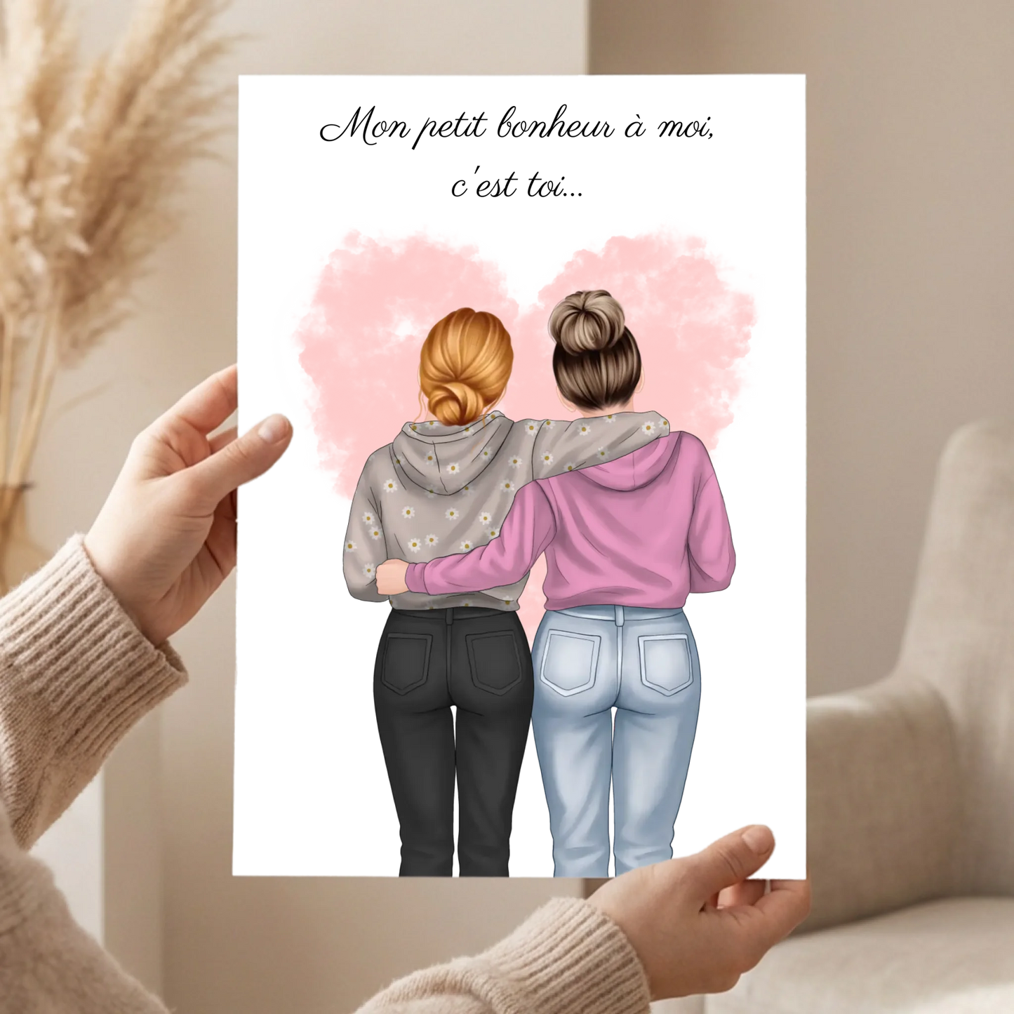 mockup image 2 affiche portrait loofie
