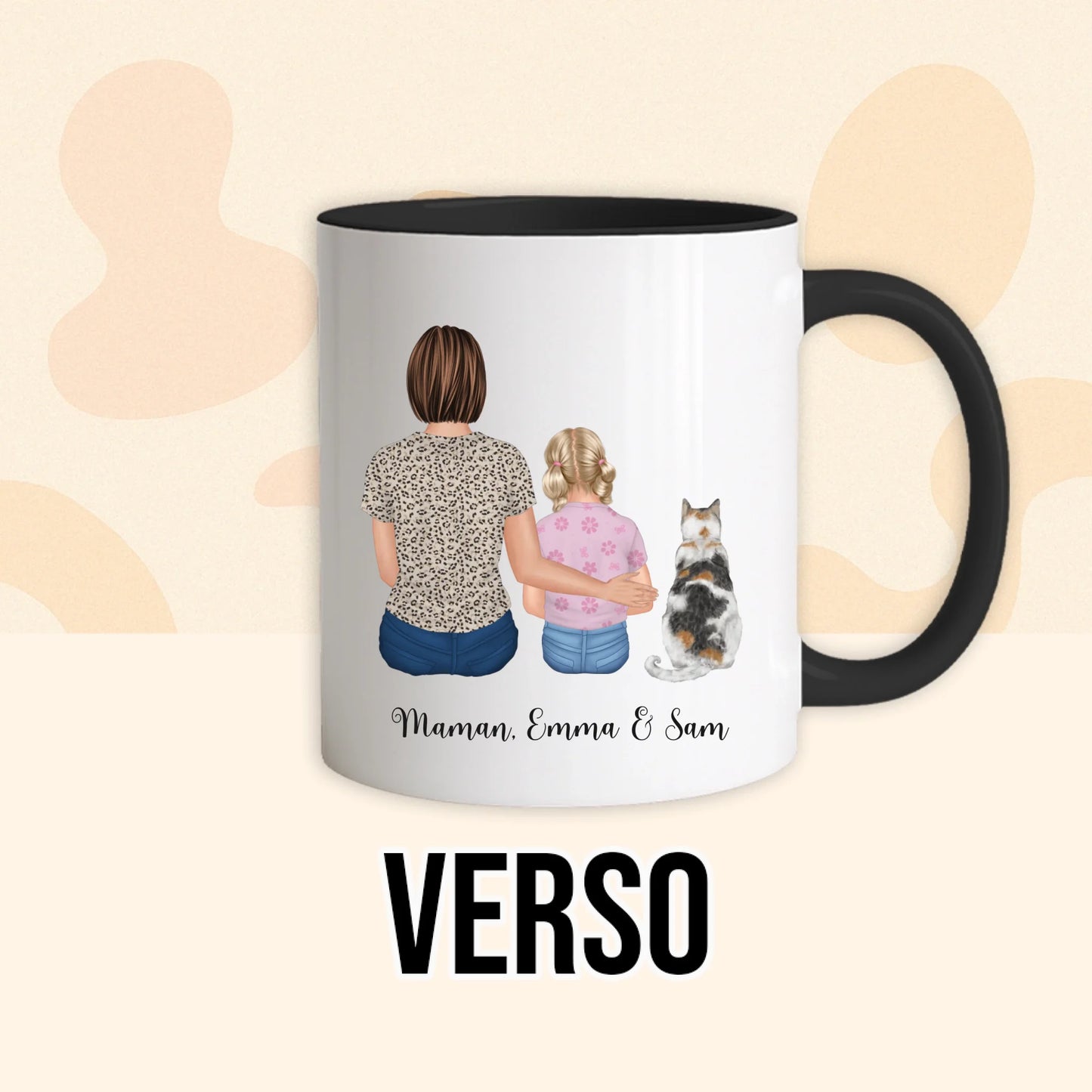 PHOTO PRODUIT TEEINBLUE VERSO MUG NOIR