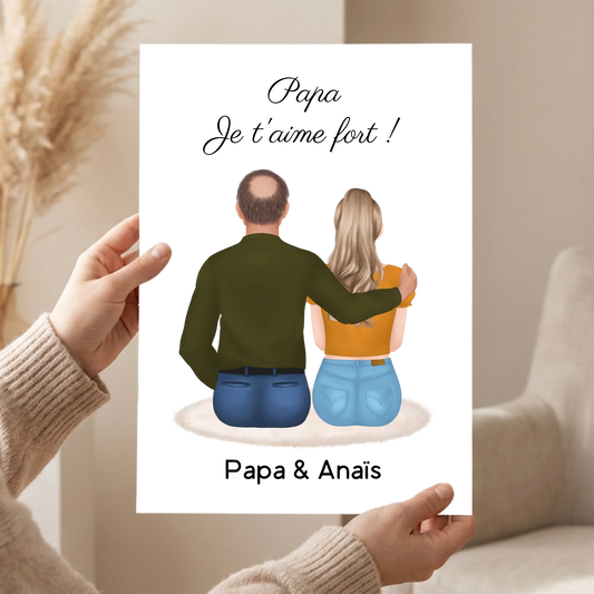 mockup image 2 affiche portrait loofie