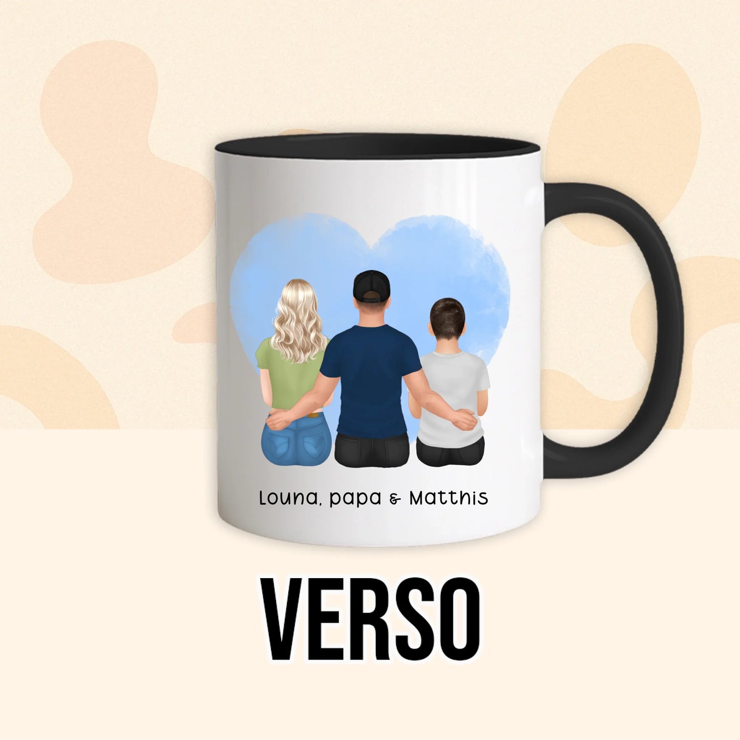 PHOTO PRODUIT TEEINBLUE VERSO MUG NOIR