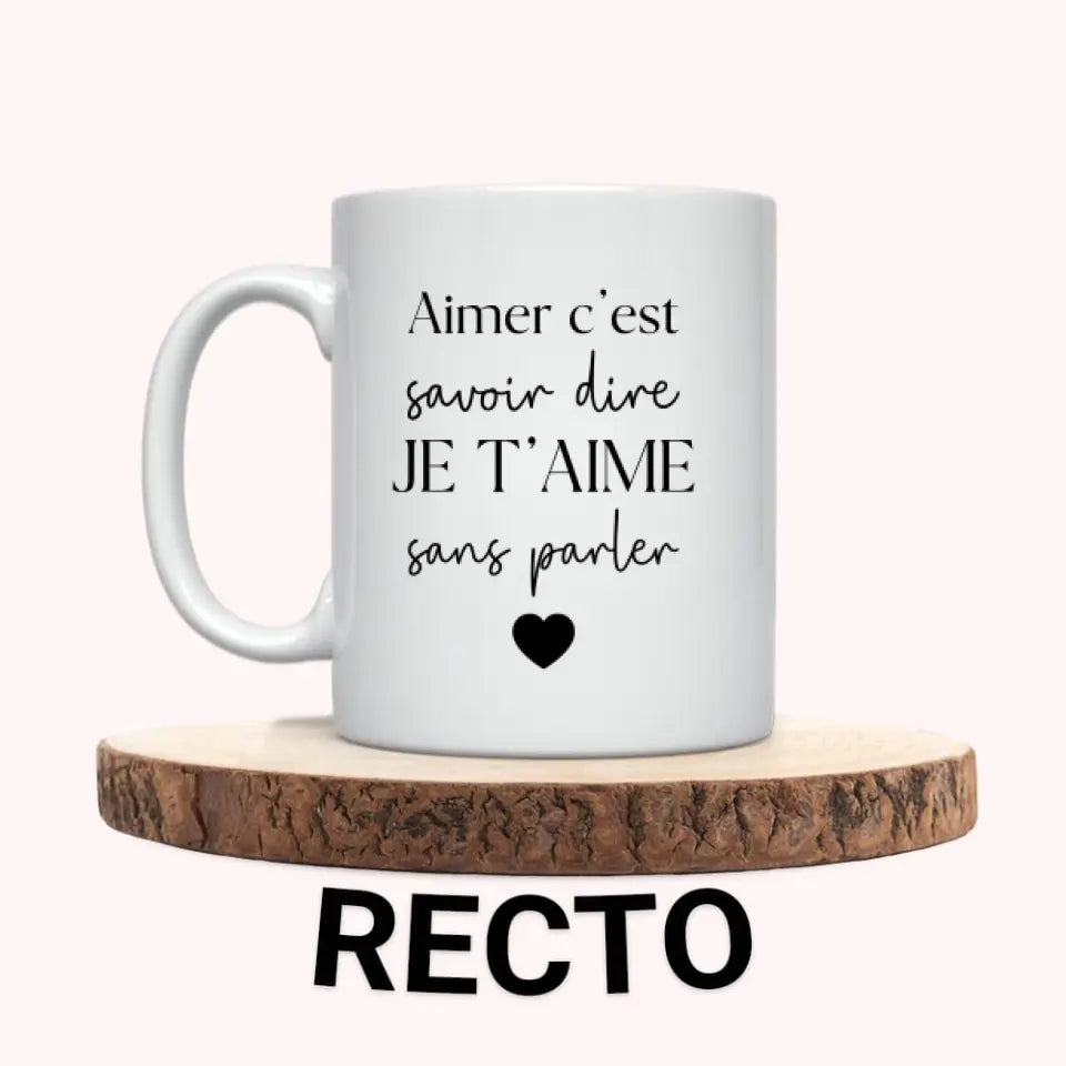 Mug Personnalisé - Couple Chibi