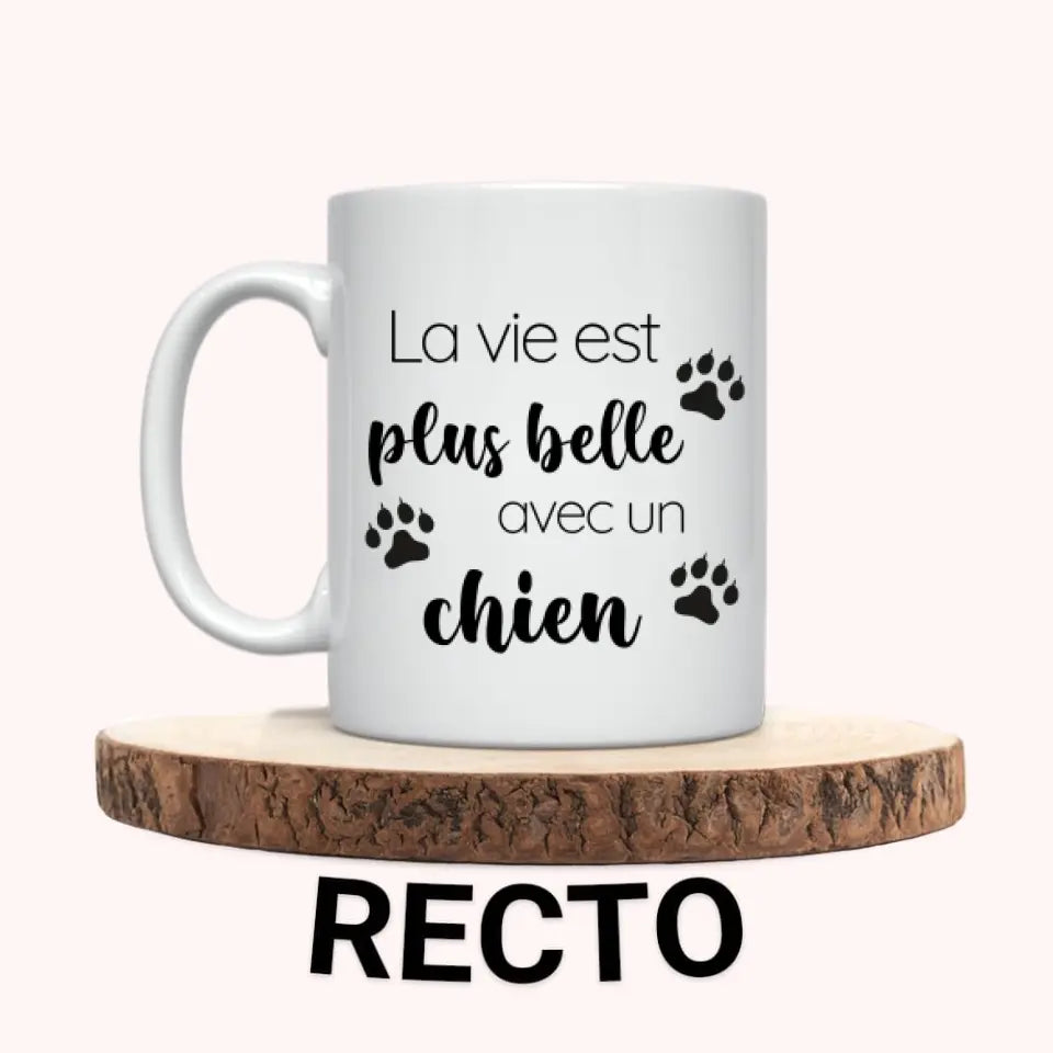 Mug Personnalisé - Homme et Chien