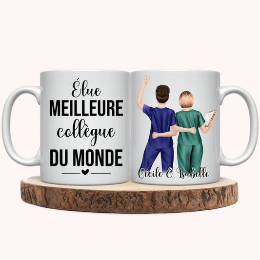 Mug Personnalisé - Collègues Infirmières