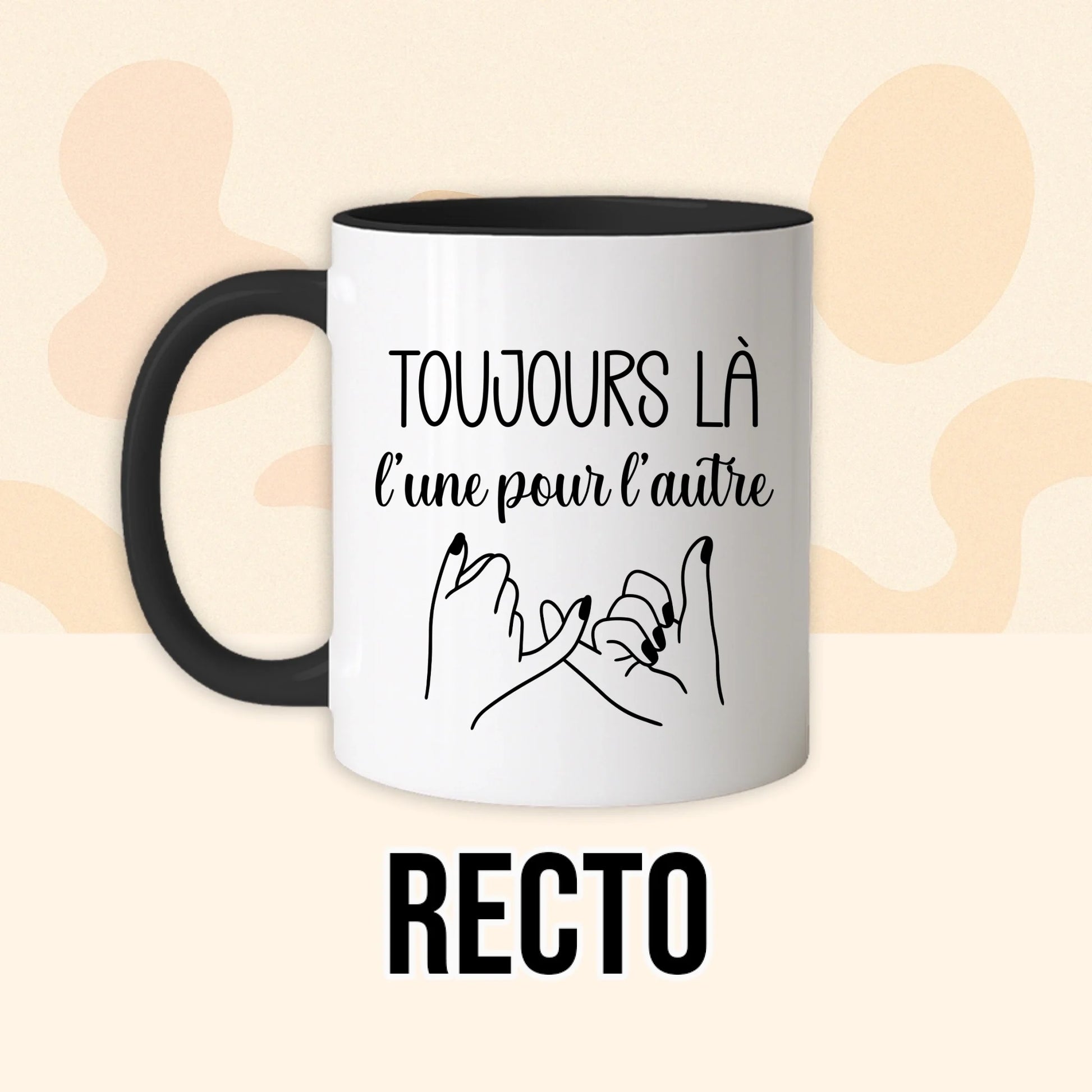PHOTO PRODUIT TEEINBLUE RECTO MUG NOIR