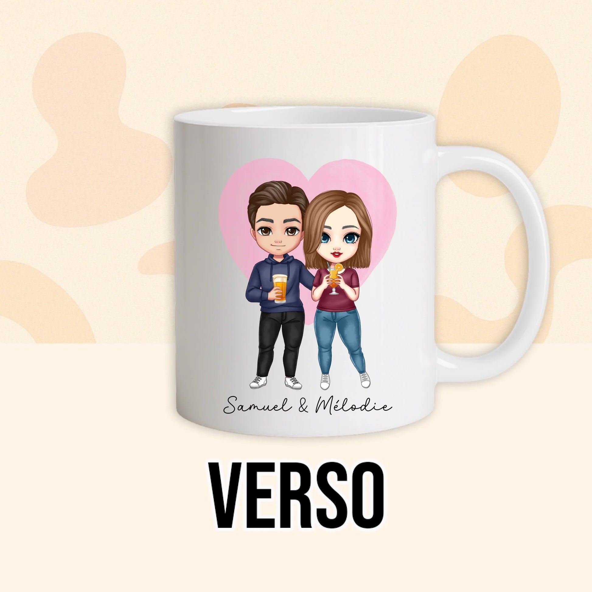 PHOTO PRODUIT TEEINBLUE VERSO MUG BLANC