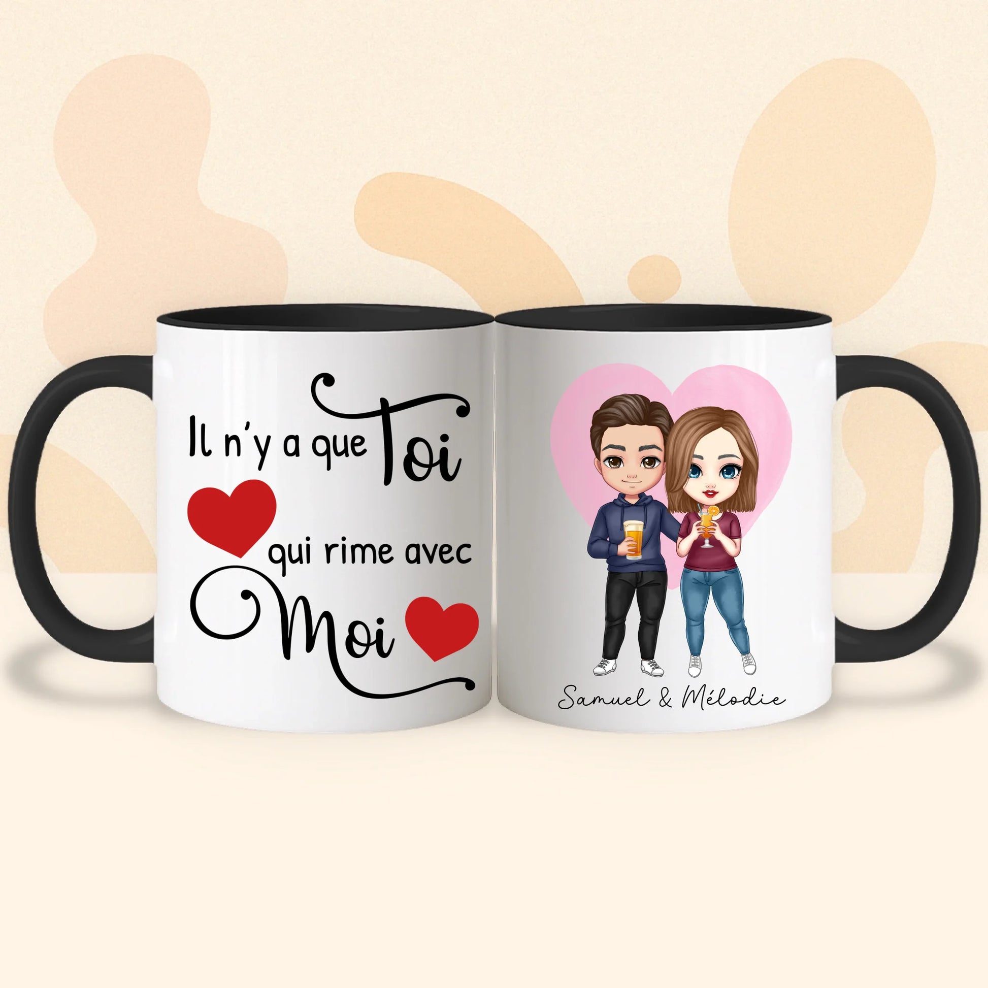 PHOTO PRODUIT TEEINBLUE MUG NOIR 2