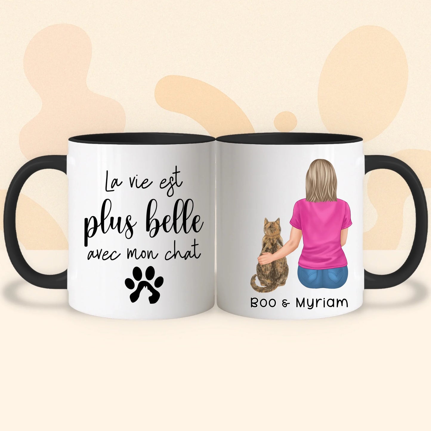PHOTO PRODUIT TEEINBLUE MUG NOIR 2