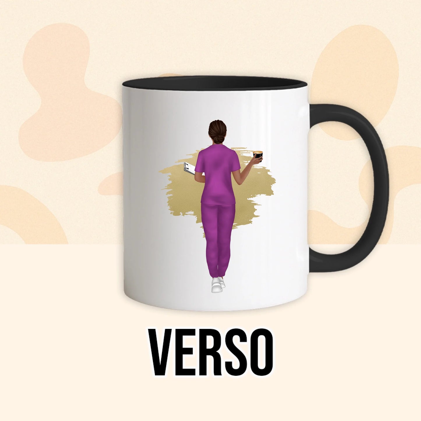 PHOTO PRODUIT TEEINBLUE VERSO MUG NOIR
