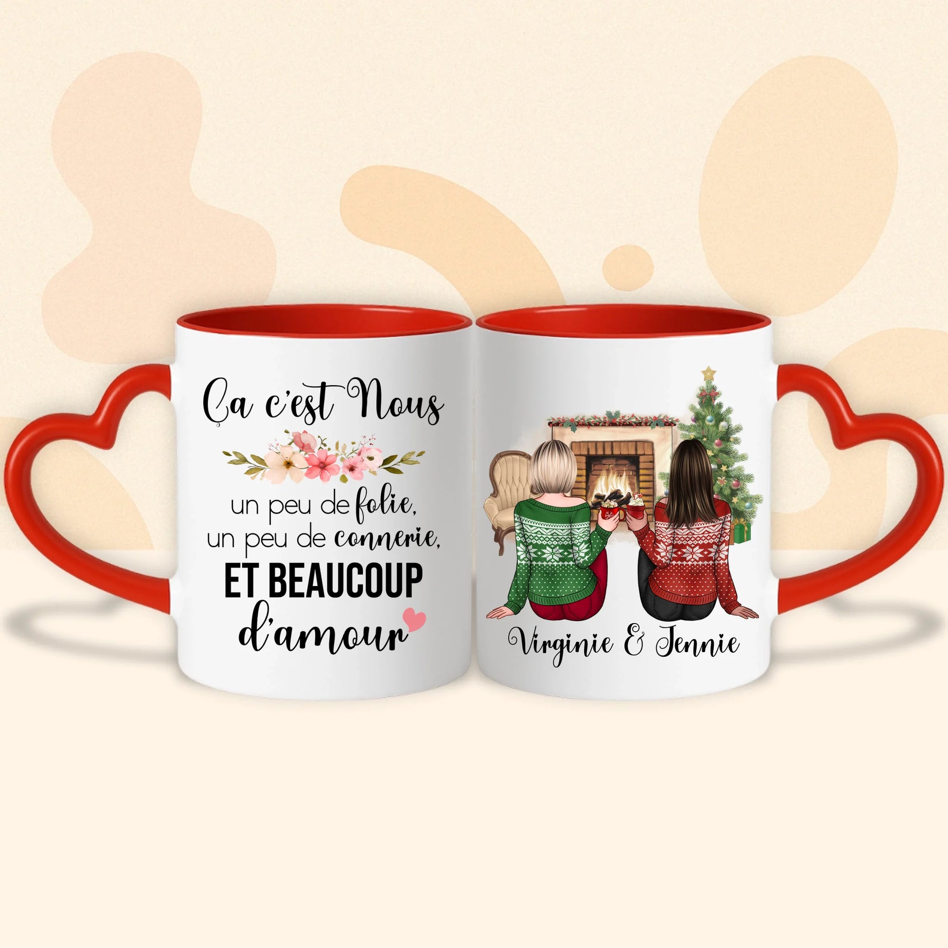 PHOTO PRODUIT TEEINBLUE MUG COEUR ROUGE 2