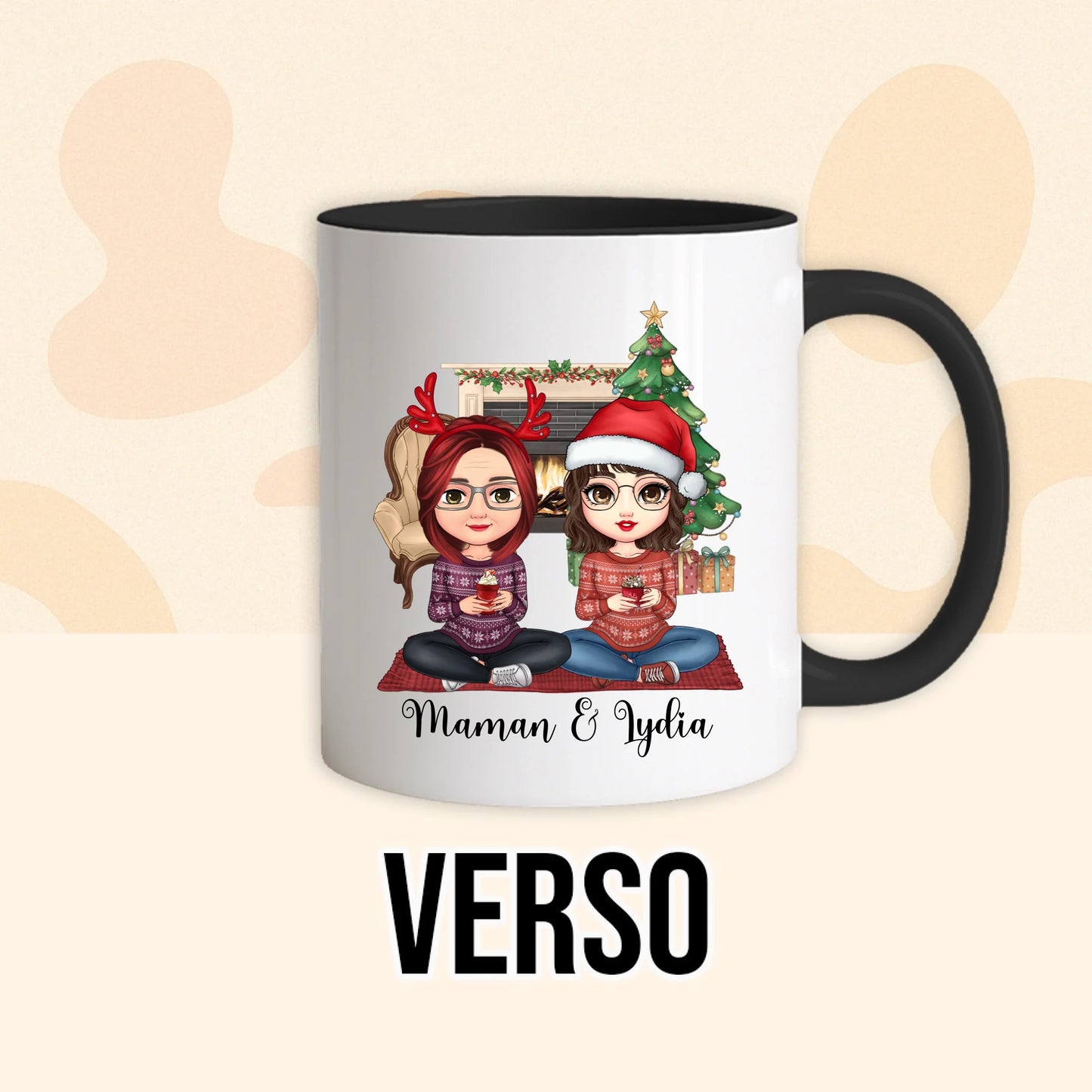 PHOTO PRODUIT TEEINBLUE VERSO MUG NOIR