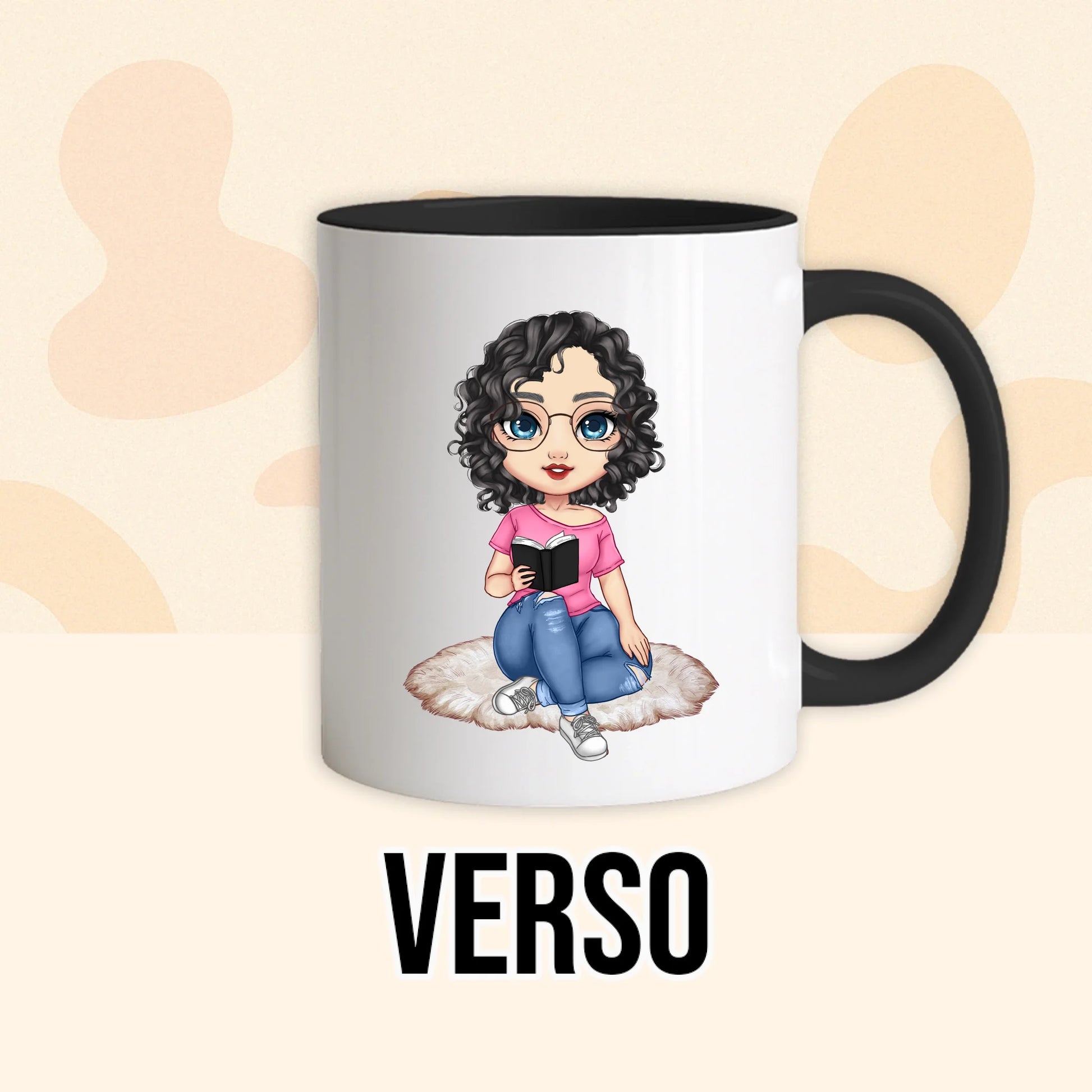 PHOTO PRODUIT TEEINBLUE VERSO MUG NOIR