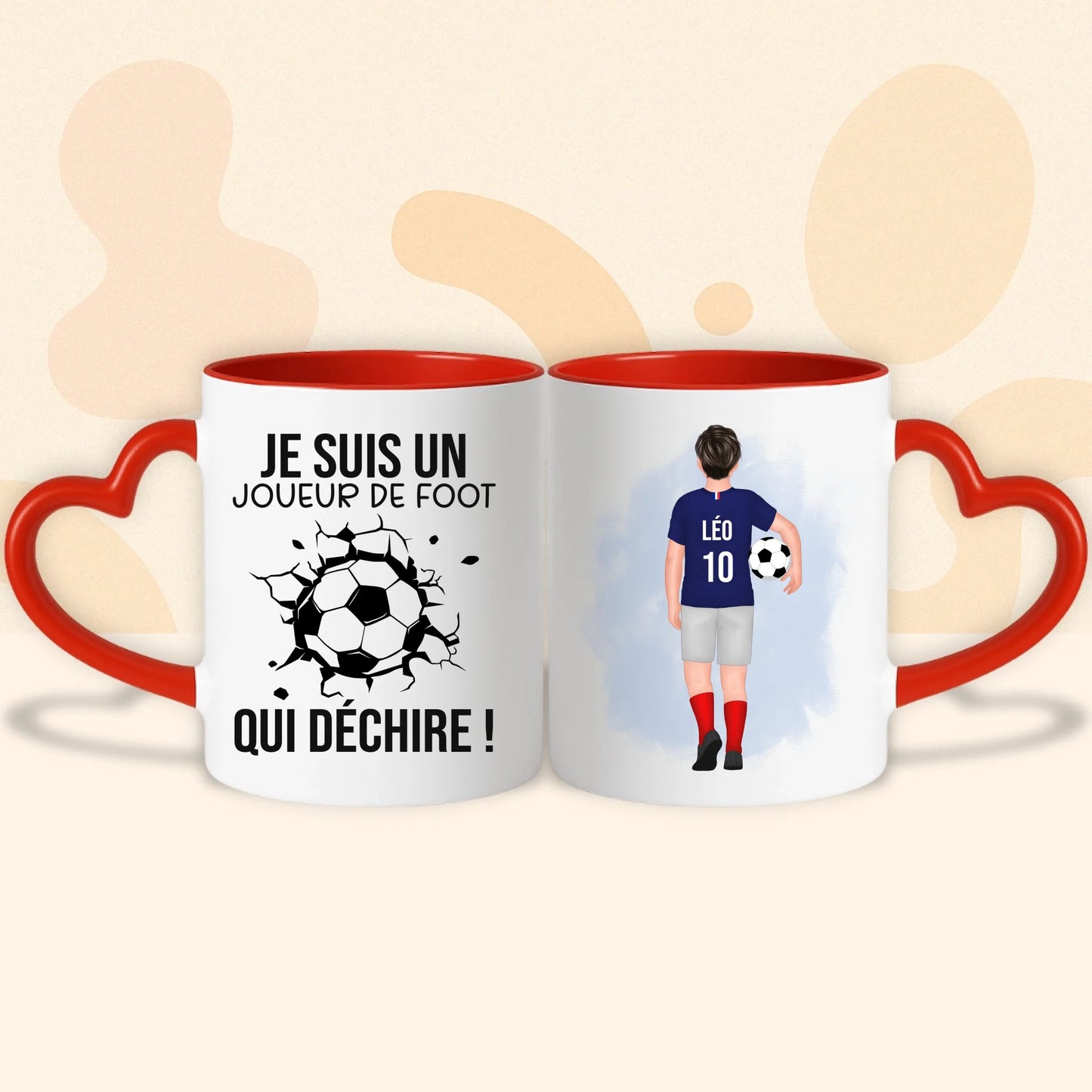 PHOTO PRODUIT TEEINBLUE MUG COEUR ROUGE 2