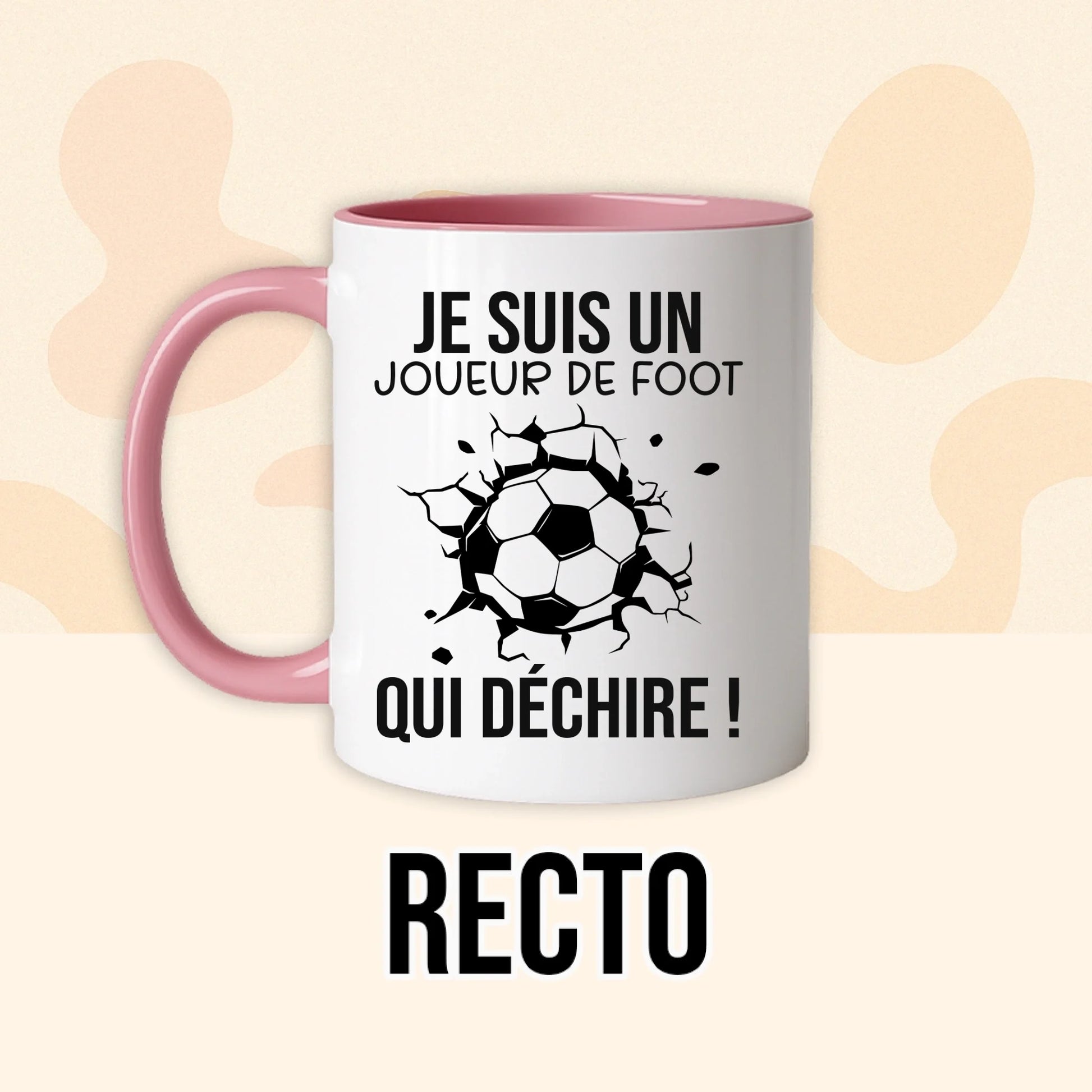 PHOTO PRODUIT TEEINBLUE RECTO MUG ROSE
