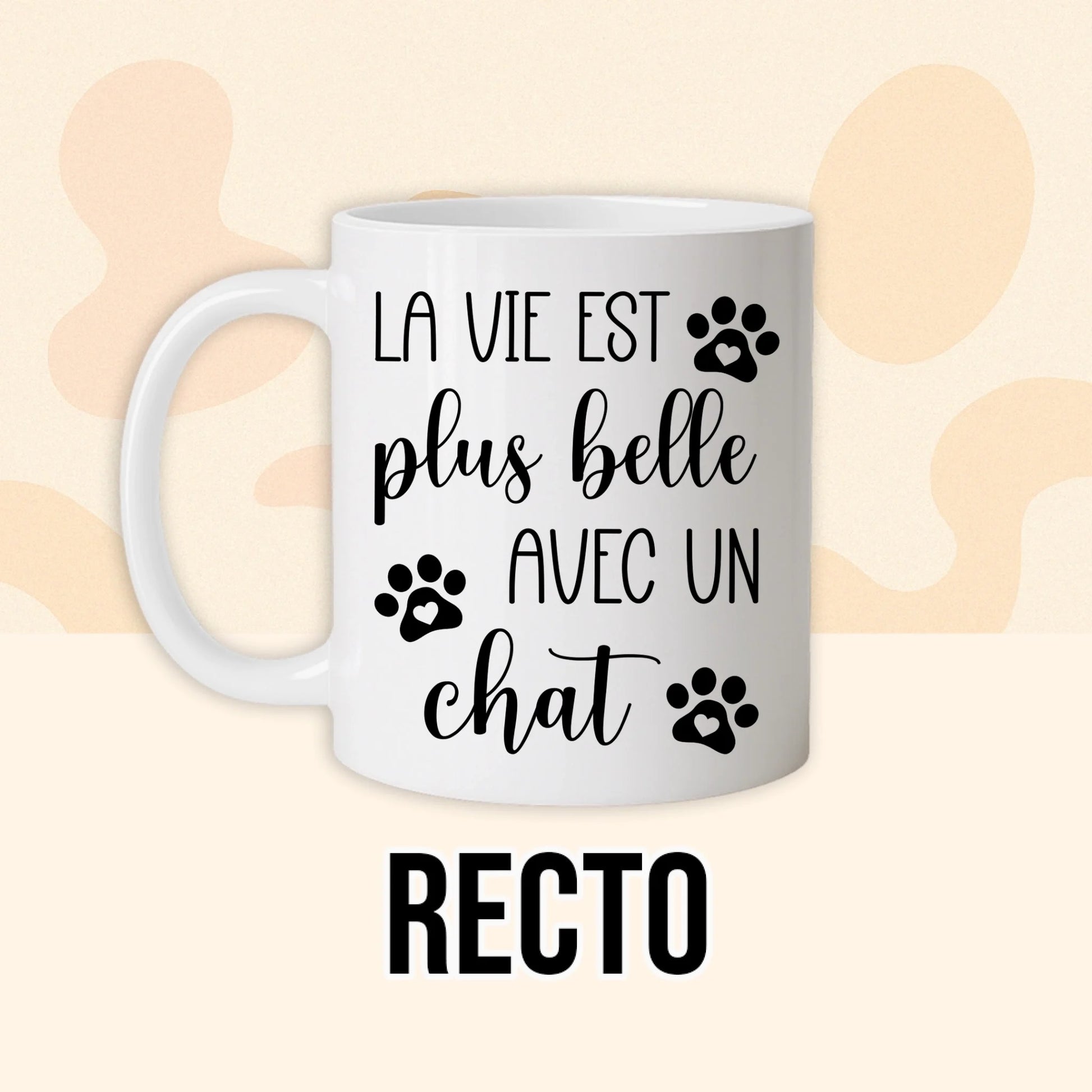 PHOTO PRODUIT TEEINBLUE RECTO MUG BLANC
