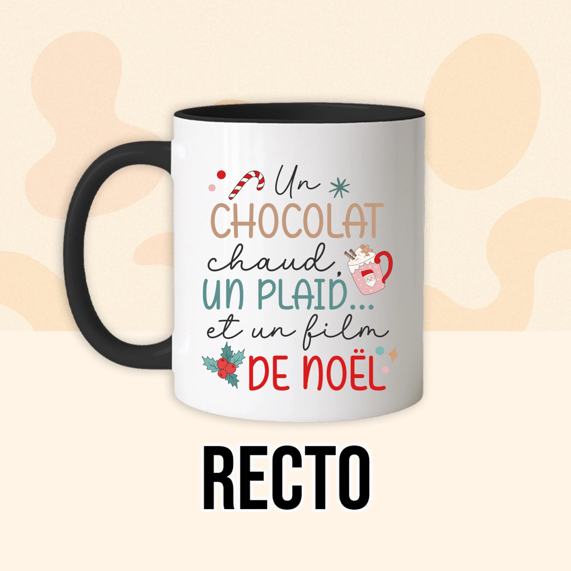 PHOTO PRODUIT TEEINBLUE RECTO MUG NOIR