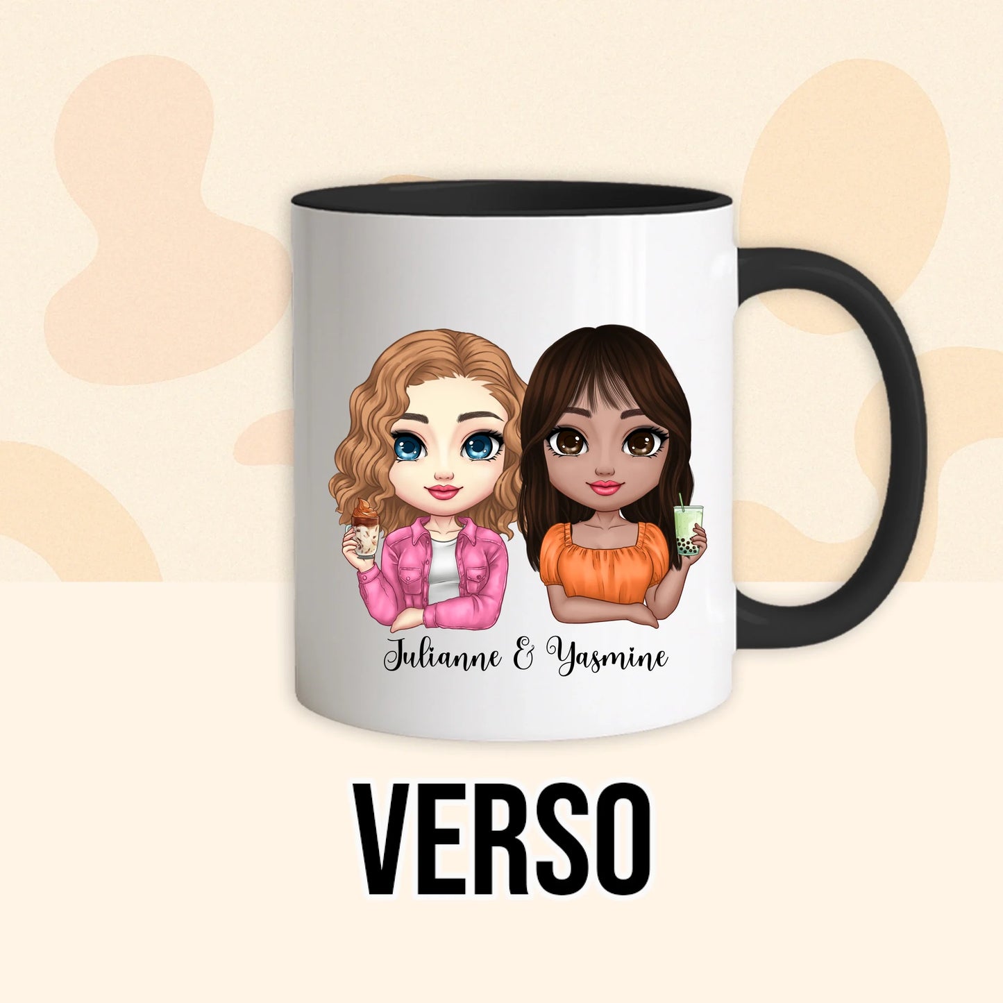 PHOTO PRODUIT TEEINBLUE VERSO MUG NOIR