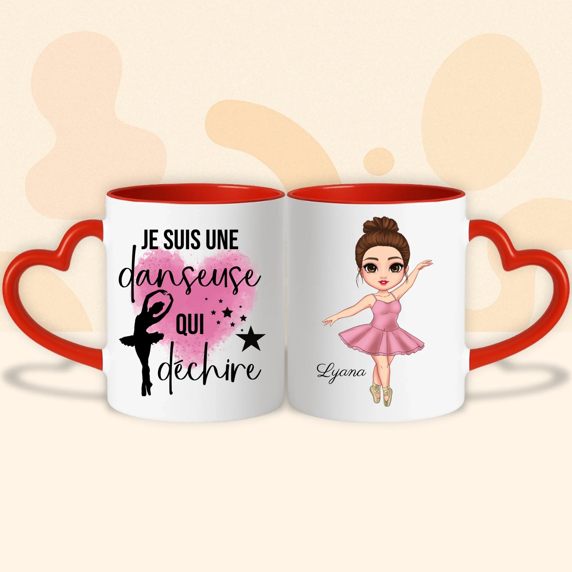 PHOTO PRODUIT TEEINBLUE MUG COEUR ROUGE 2