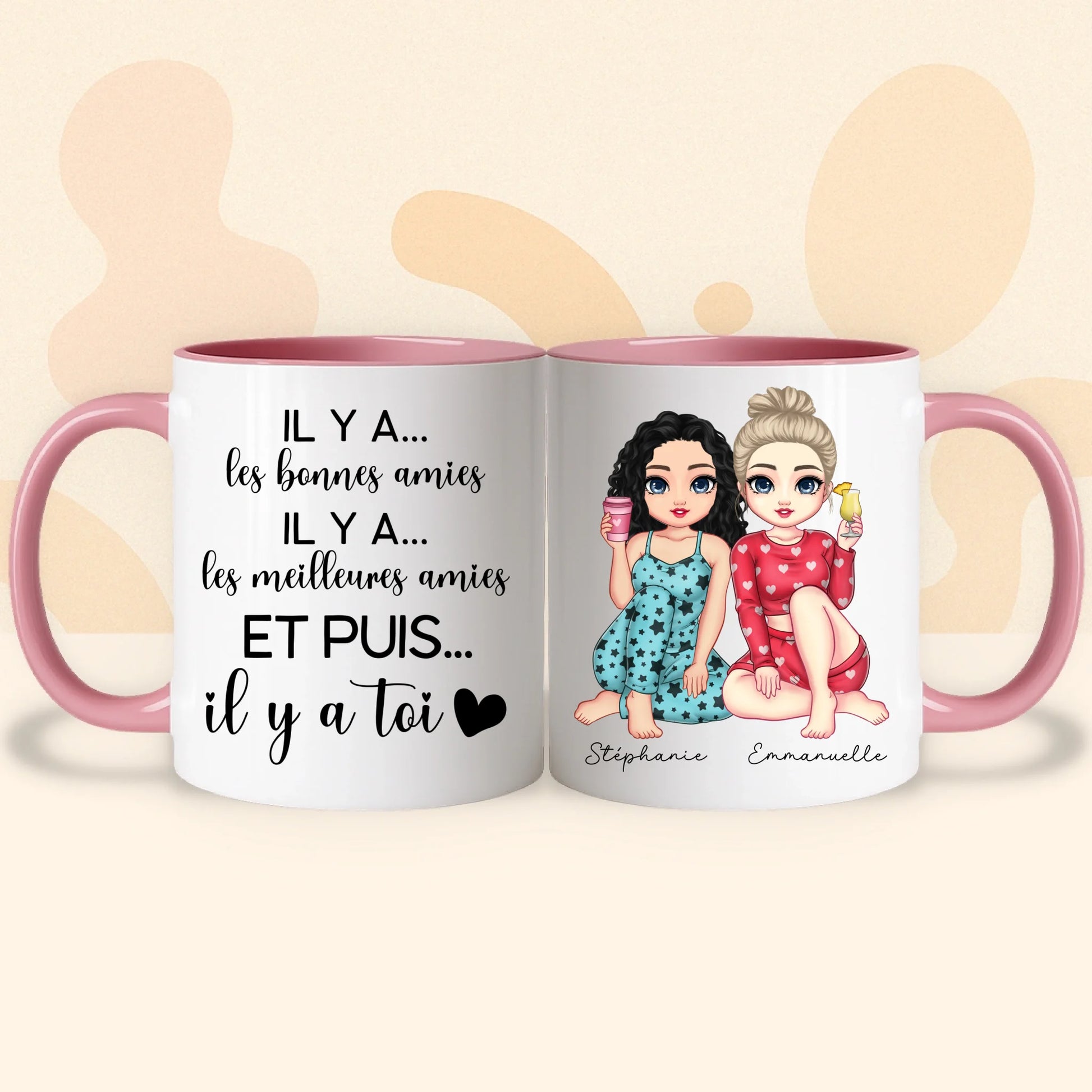 PHOTO PRODUIT TEEINBLUE MUG ROSE 2
