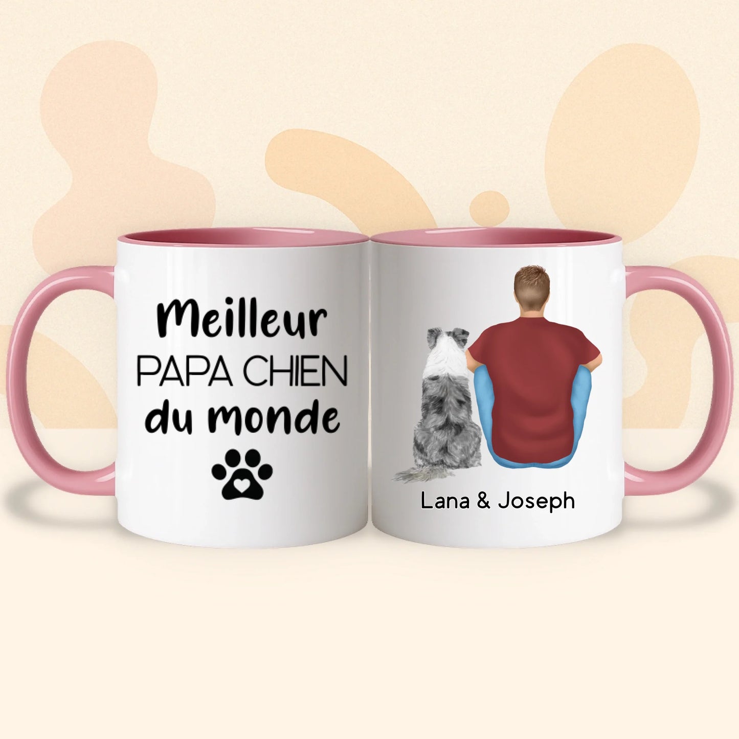 PHOTO PRODUIT TEEINBLUE MUG ROSE 2