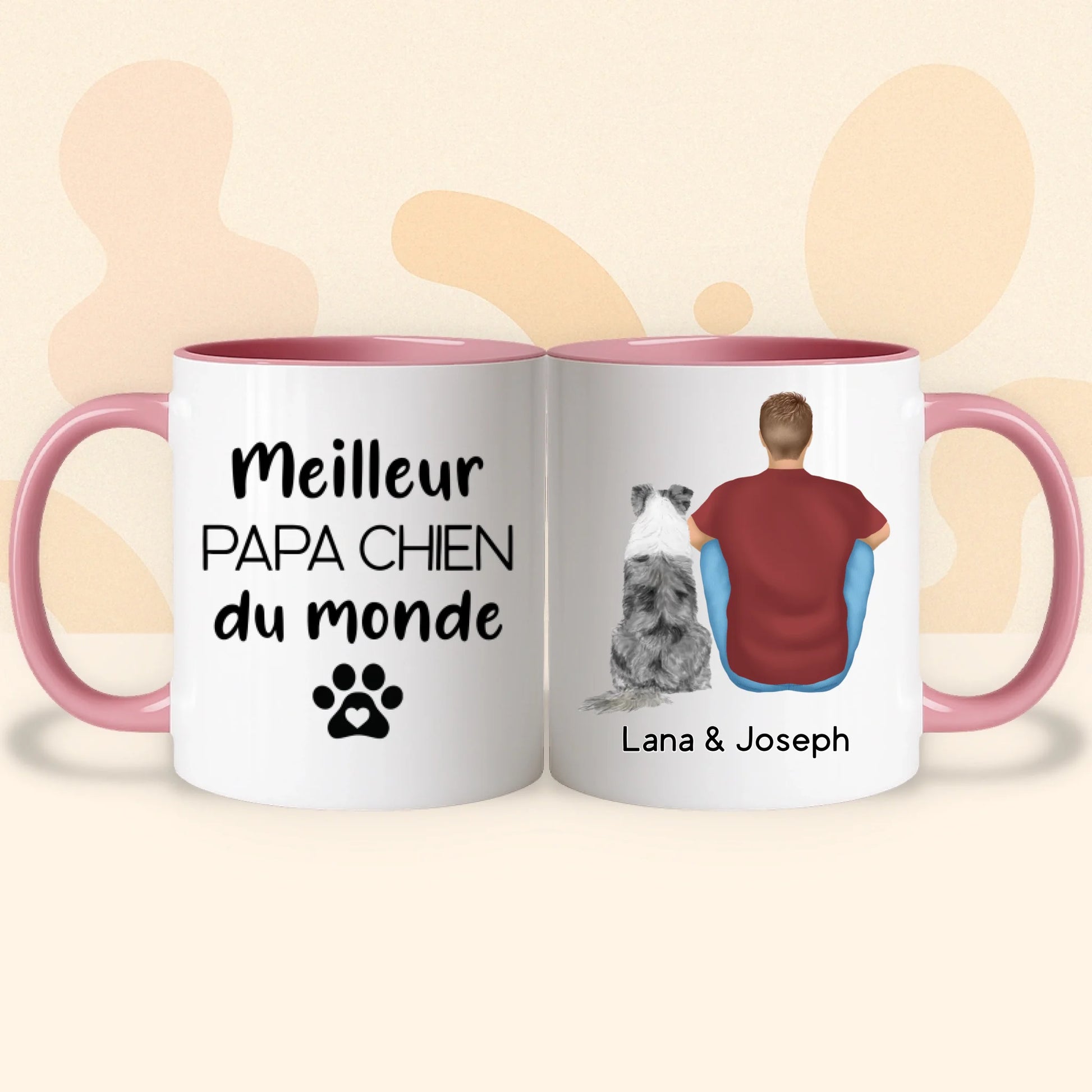 PHOTO PRODUIT TEEINBLUE MUG ROSE 2