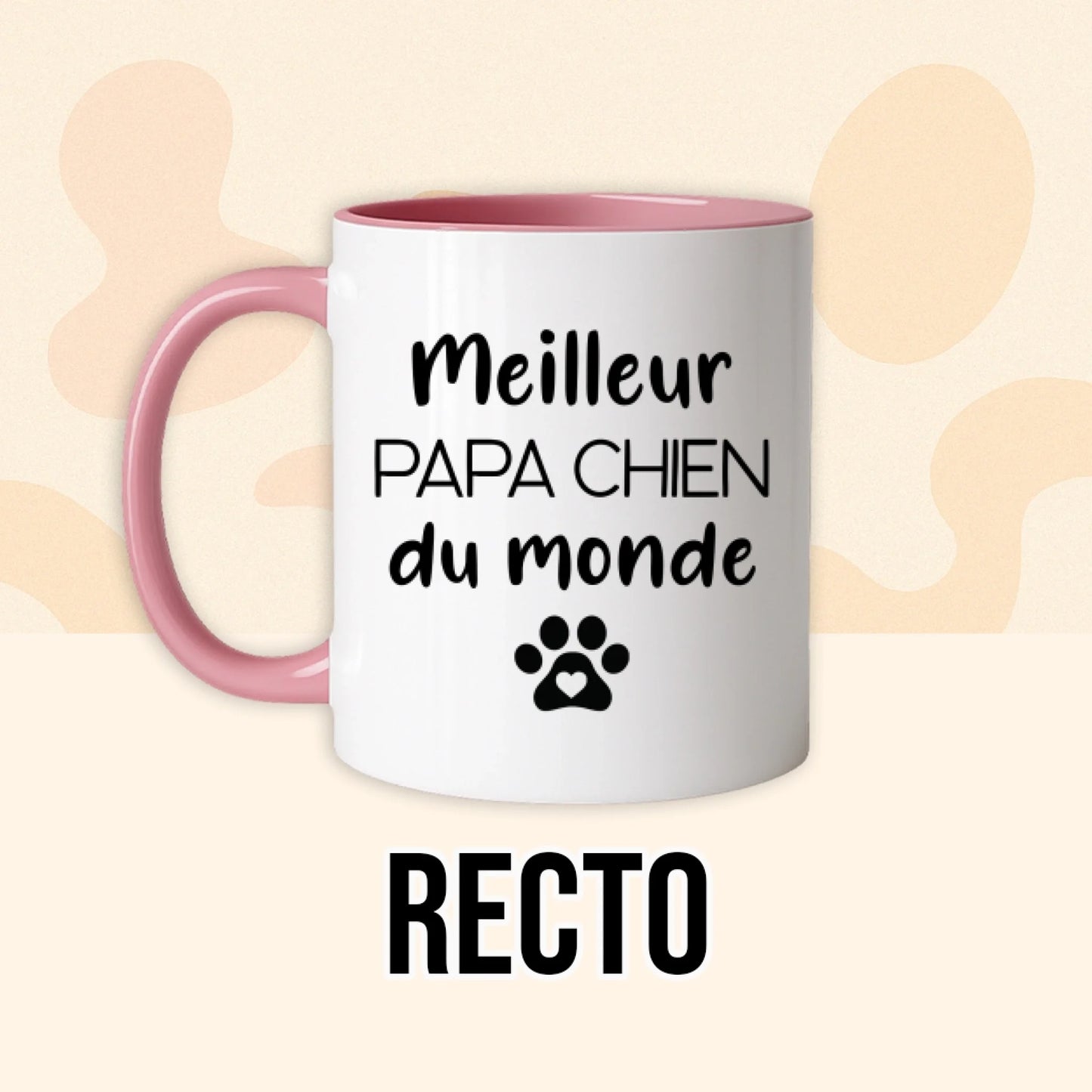 PHOTO PRODUIT TEEINBLUE RECTO MUG ROSE