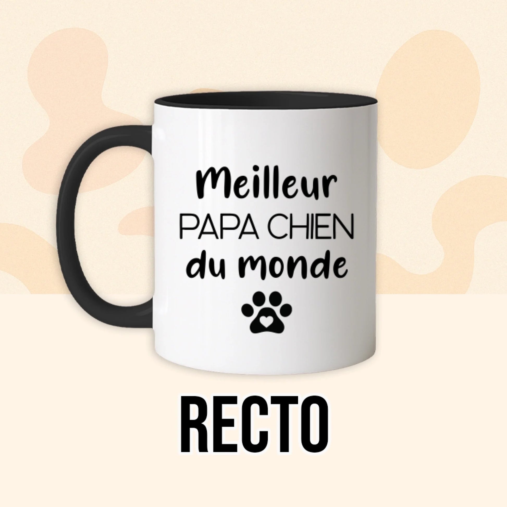 PHOTO PRODUIT TEEINBLUE RECTO MUG NOIR