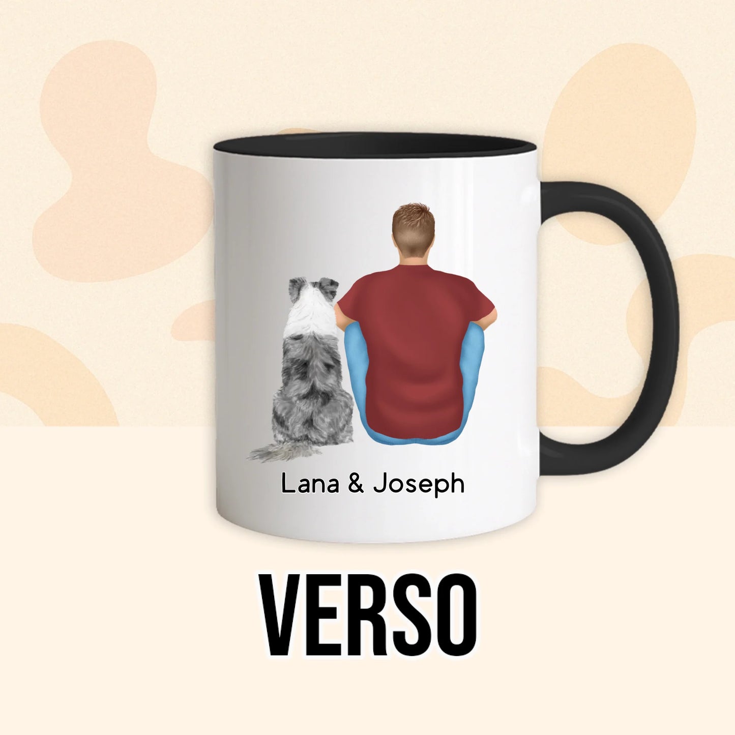 PHOTO PRODUIT TEEINBLUE VERSO MUG NOIR