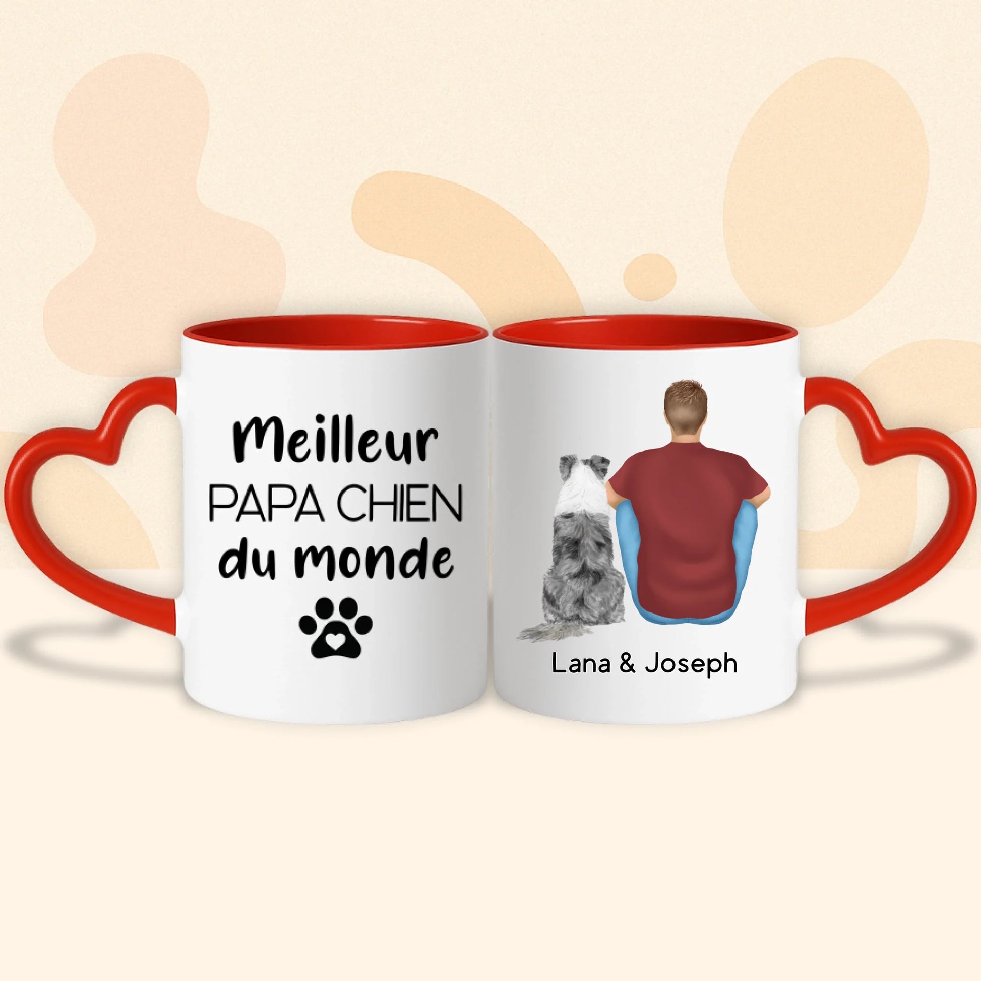 PHOTO PRODUIT TEEINBLUE MUG COEUR ROUGE 2