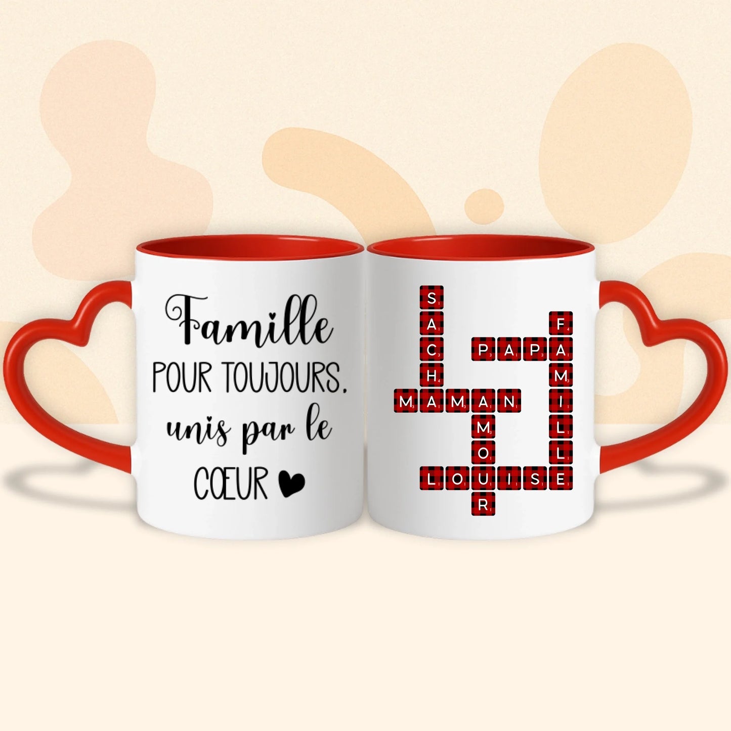 PHOTO PRODUIT TEEINBLUE MUG COEUR ROUGE 2