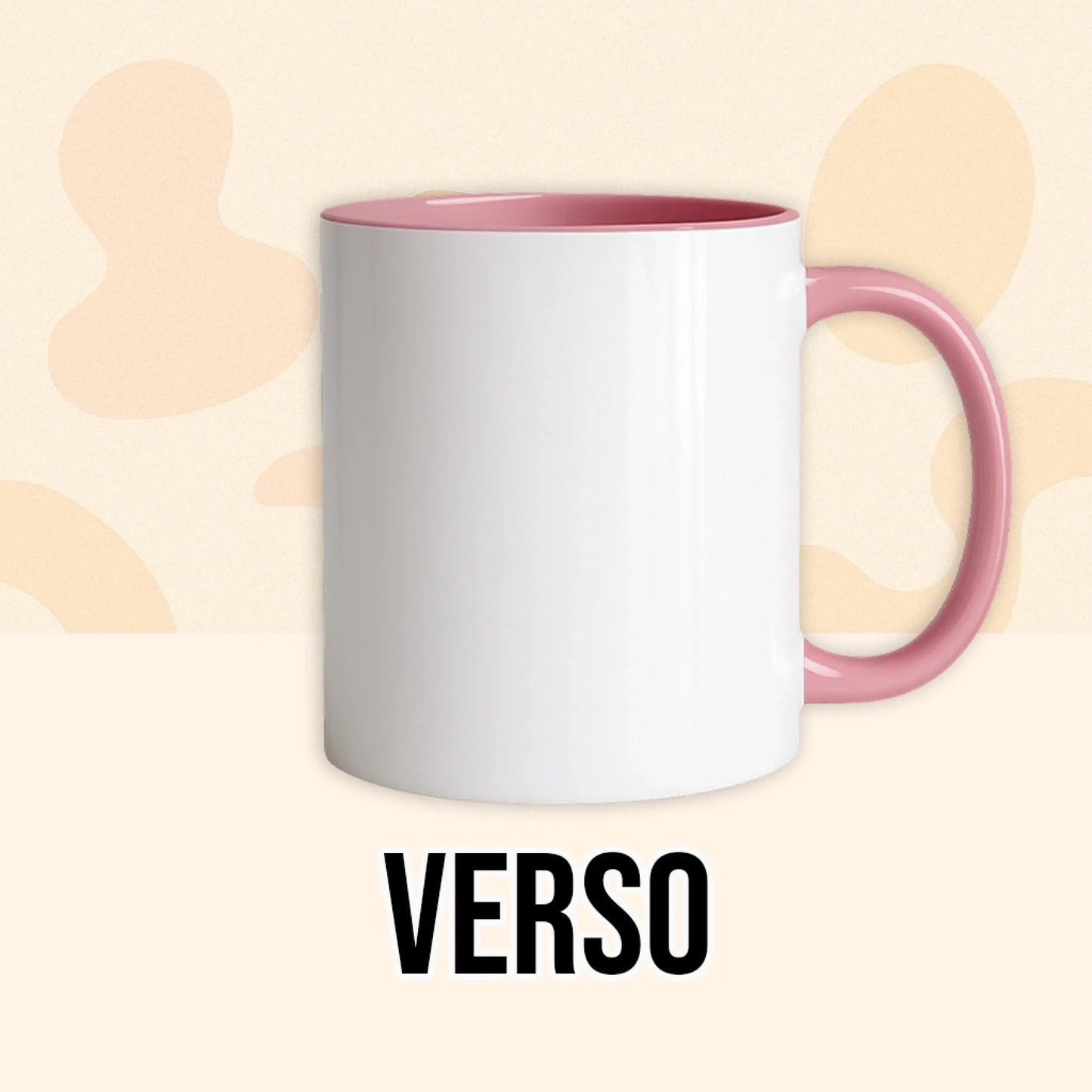 PHOTO PRODUIT TEEINBLUE VERSO MUG ROSE