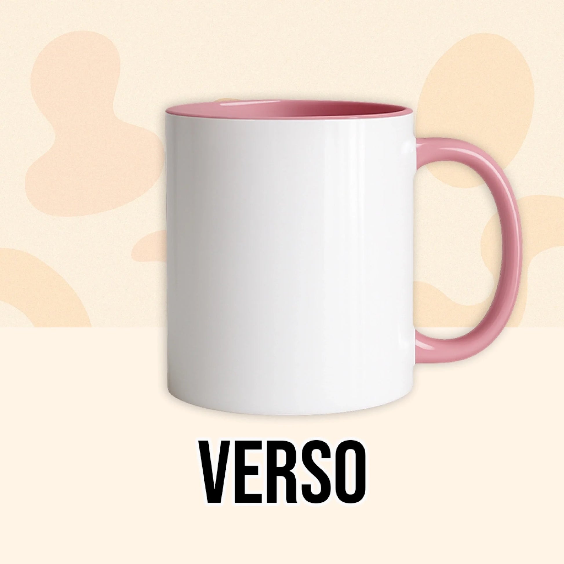 PHOTO PRODUIT TEEINBLUE VERSO MUG ROSE