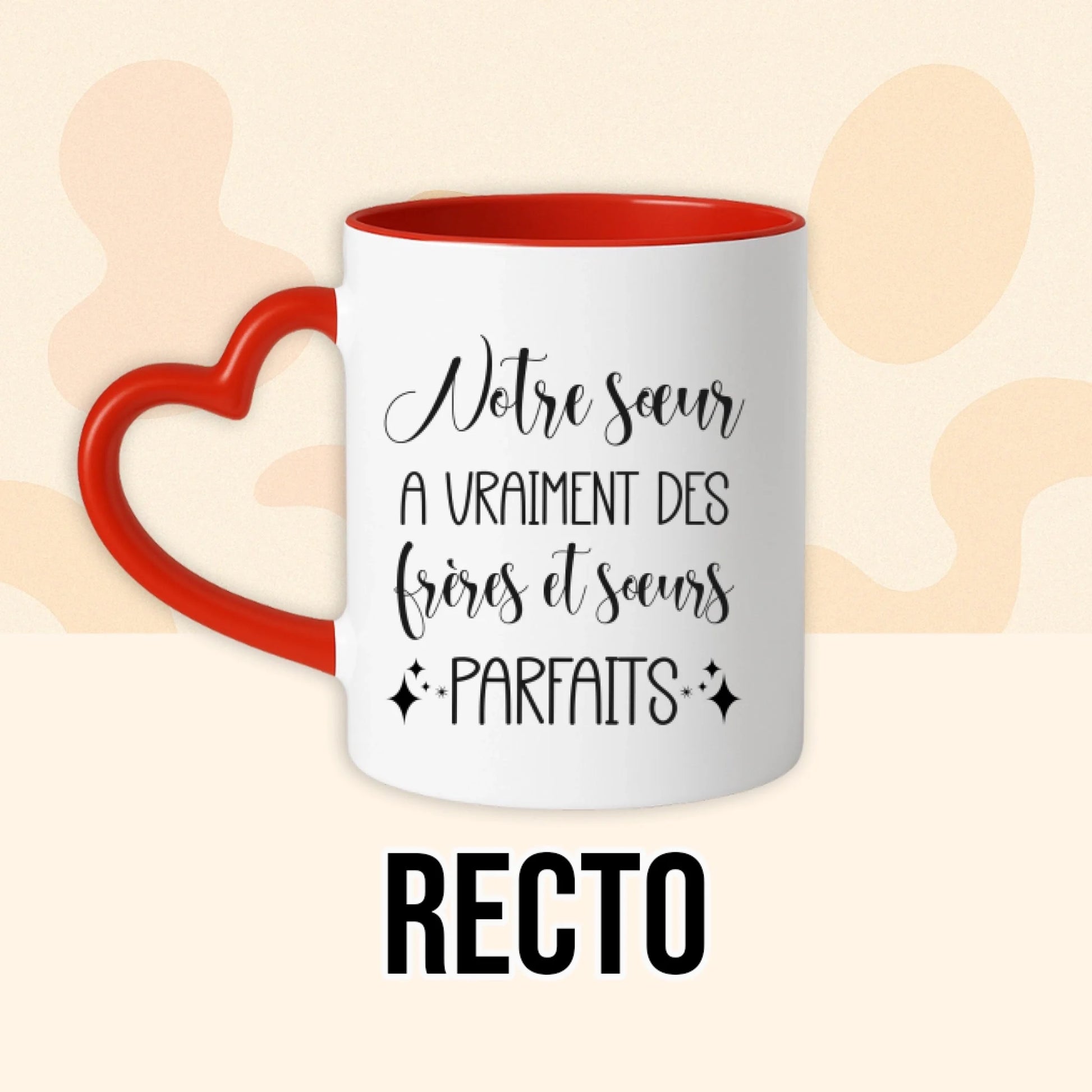 PHOTO PRODUIT TEEINBLUE RECTO MUG ROUGE