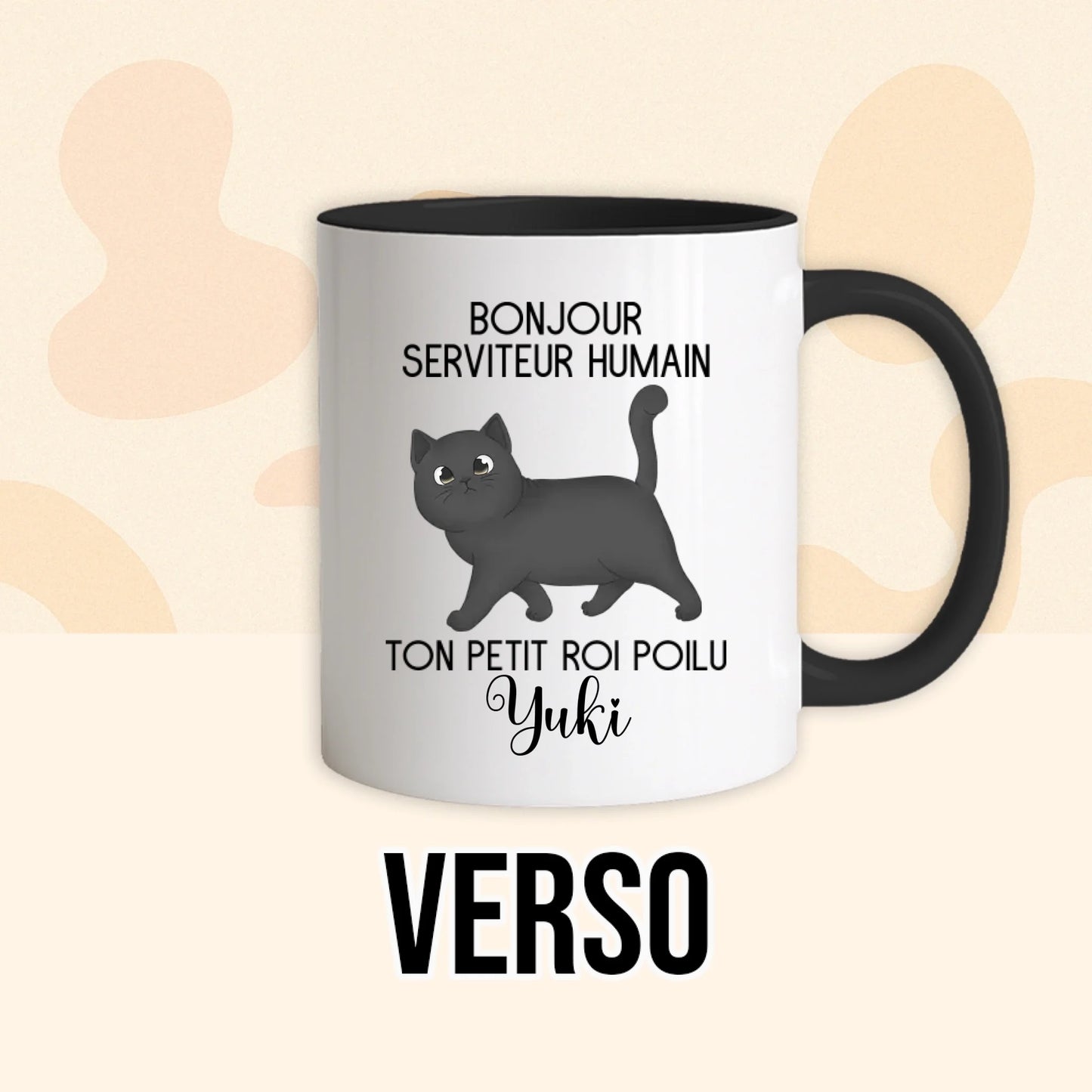 PHOTO PRODUIT TEEINBLUE VERSO MUG NOIR