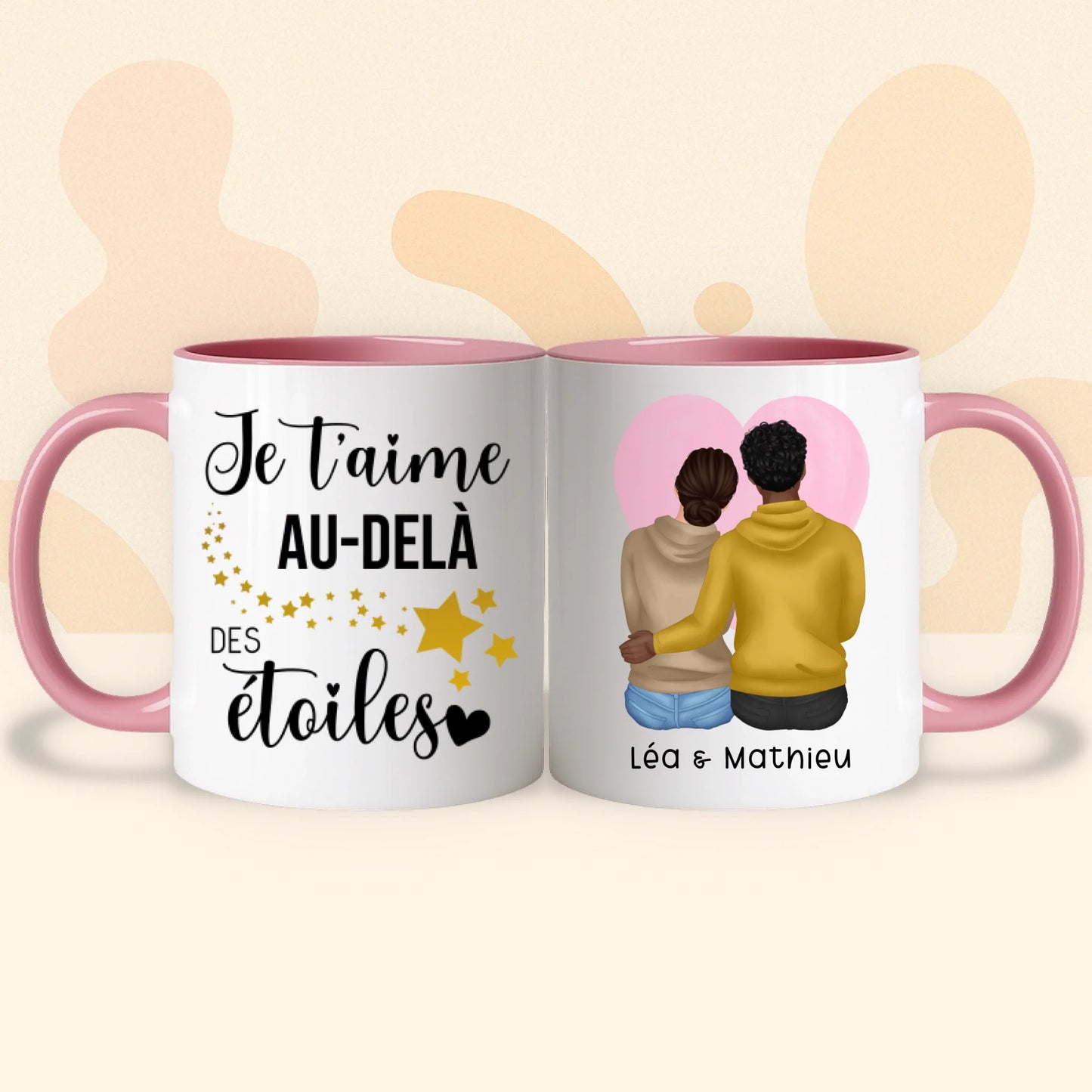 PHOTO PRODUIT TEEINBLUE MUG ROSE 2