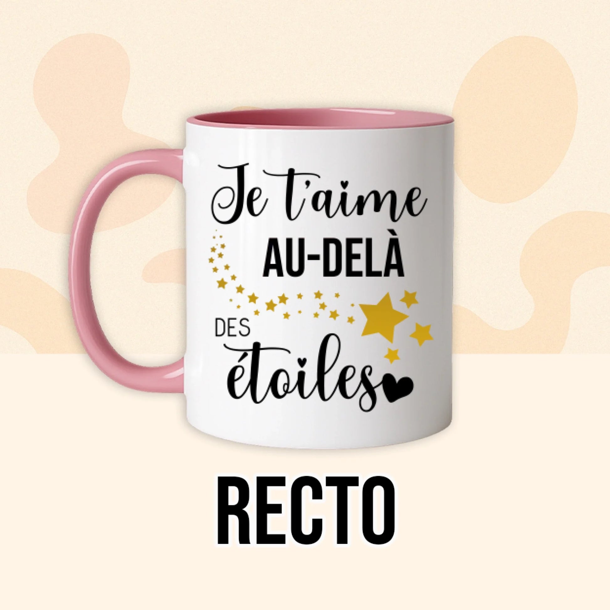PHOTO PRODUIT TEEINBLUE RECTO MUG ROSE