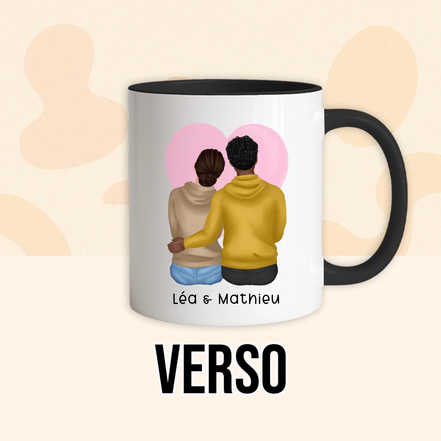 PHOTO PRODUIT TEEINBLUE VERSO MUG NOIR