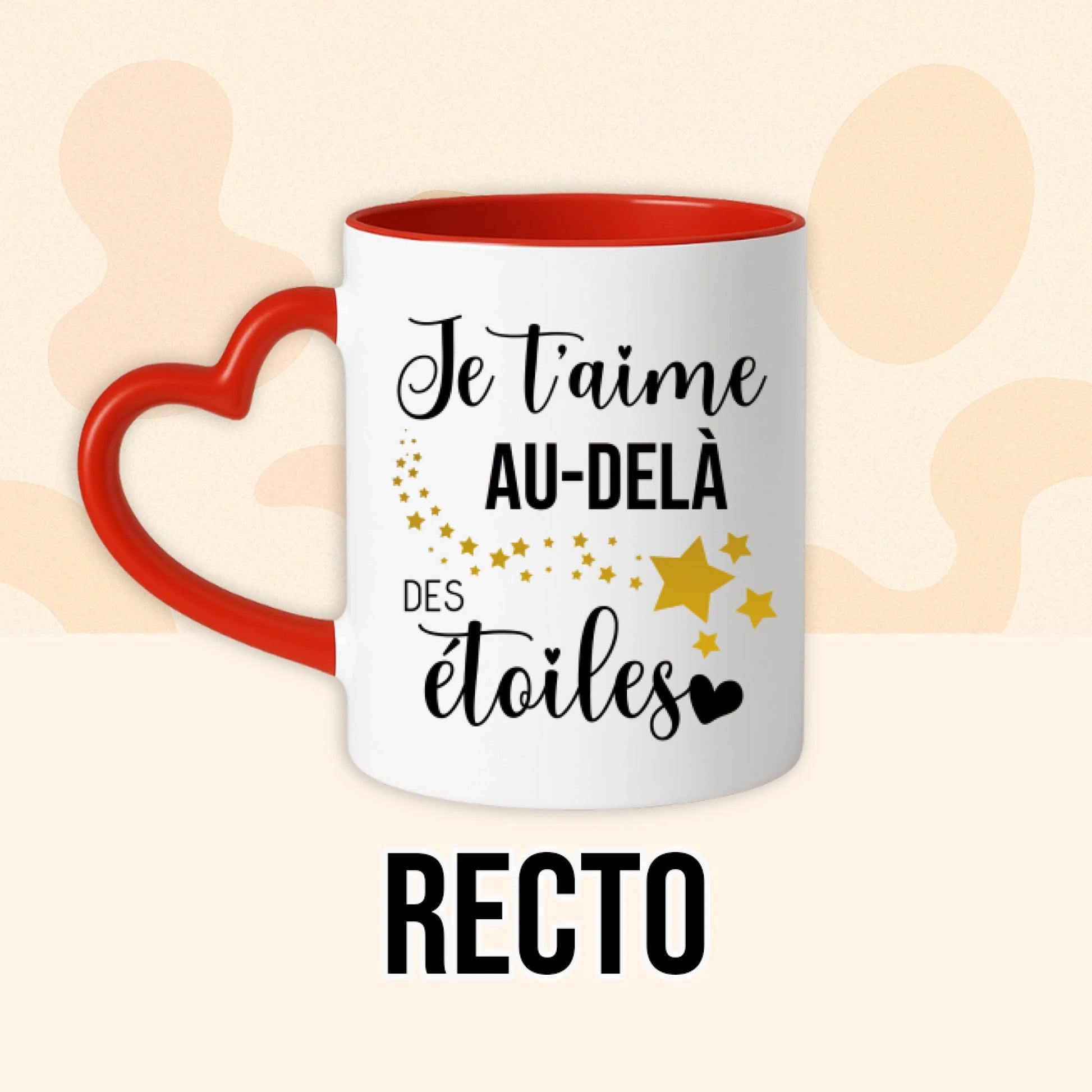 PHOTO PRODUIT TEEINBLUE RECTO MUG ROUGE