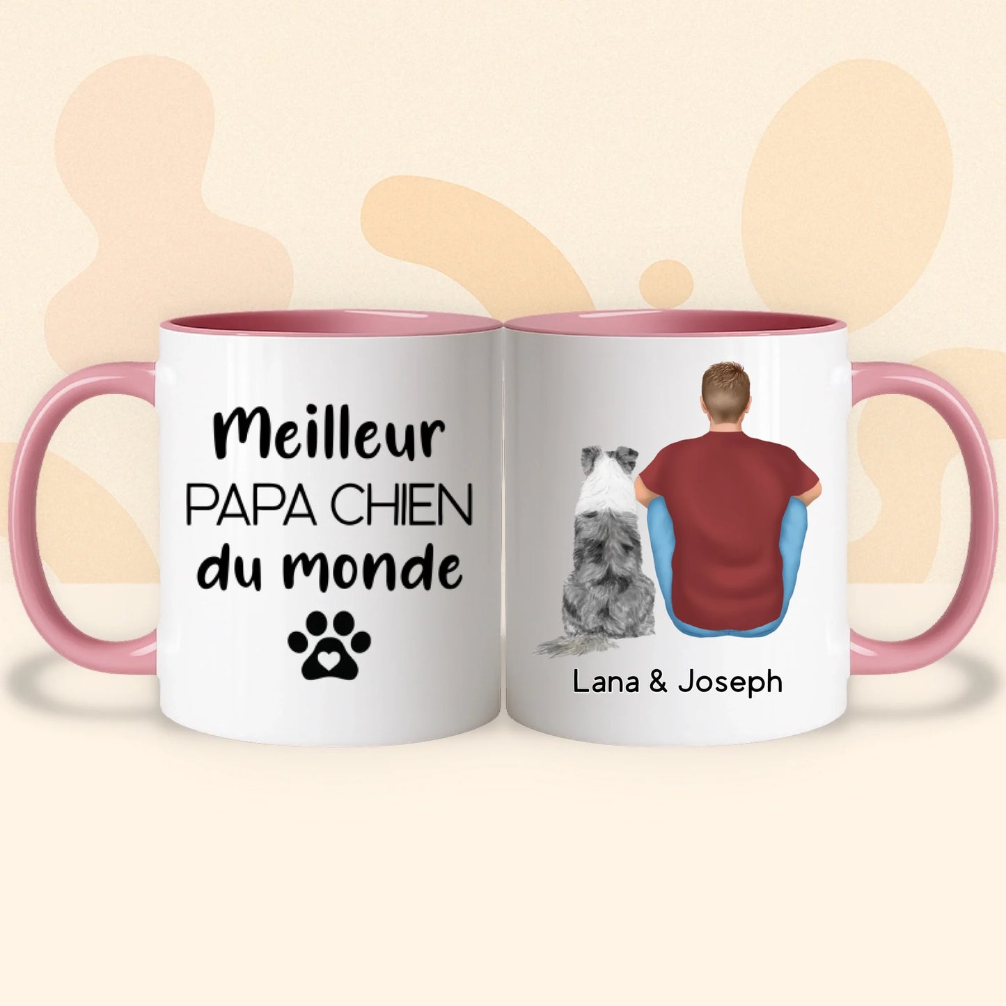 PHOTO PRODUIT TEEINBLUE MUG ROSE 2